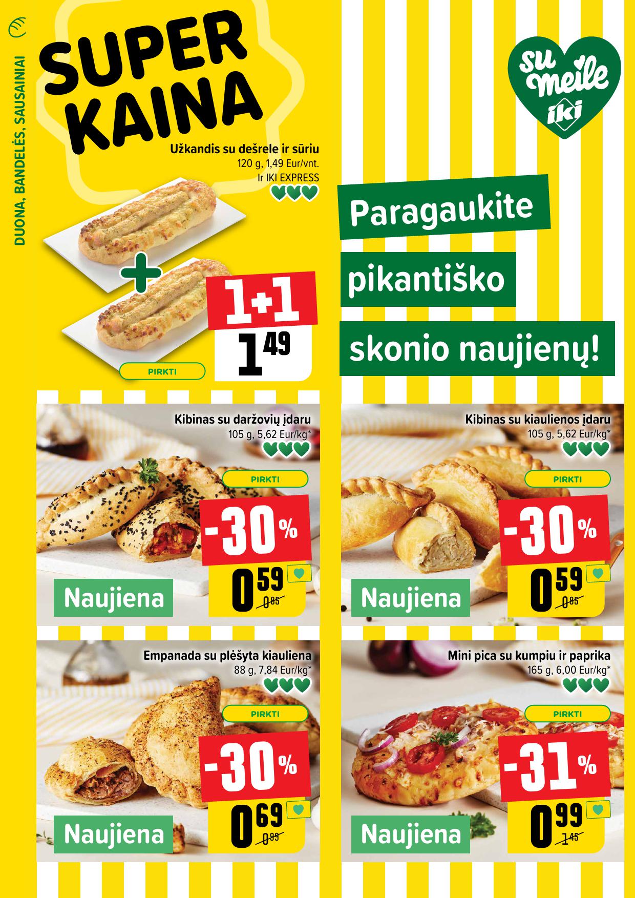 Naujausias IKI kaininis katalogas 2024.09.23 - 2024.09.29