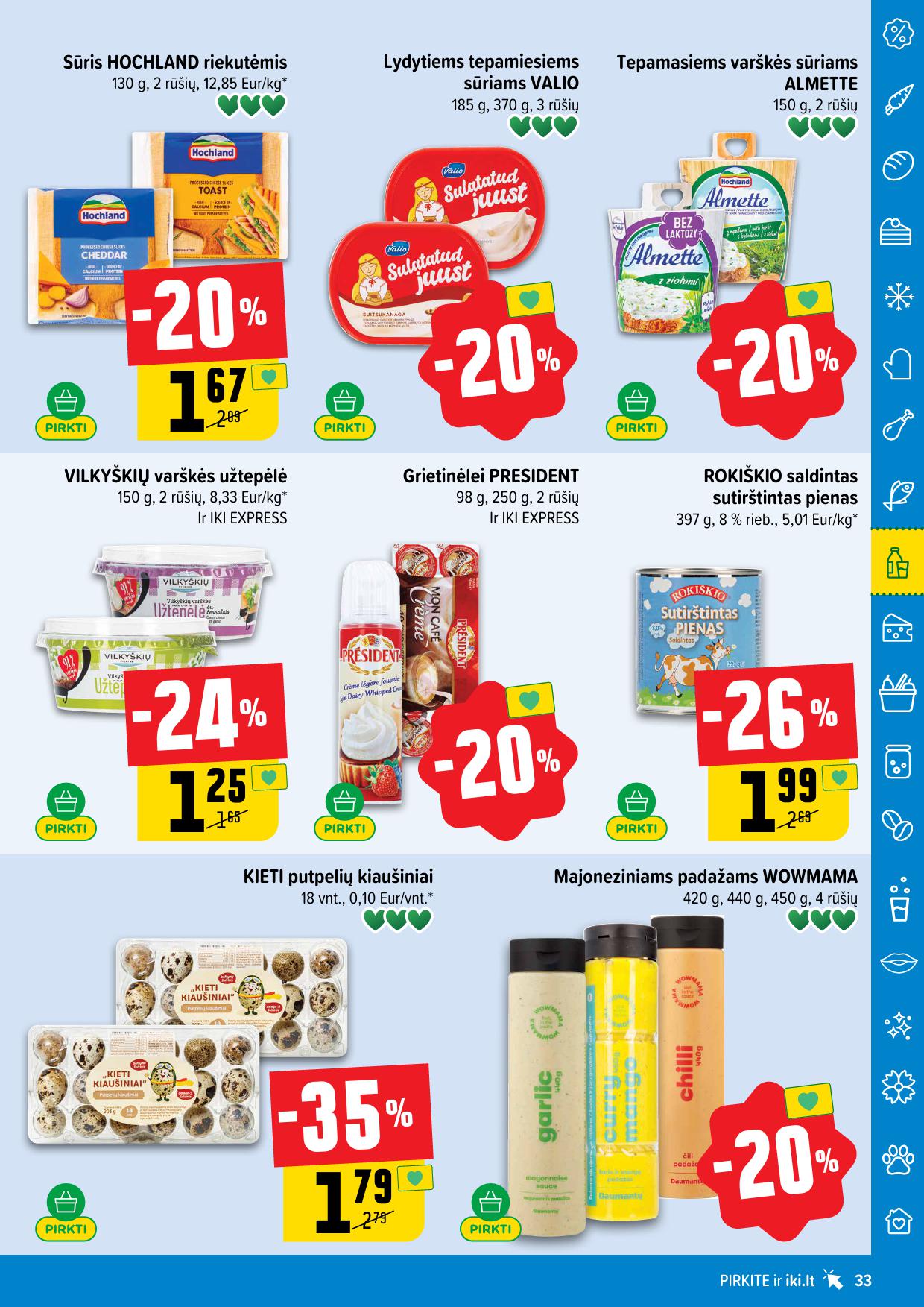 Naujausias IKI kaininis katalogas 2026.02.09 - 2026.02.15