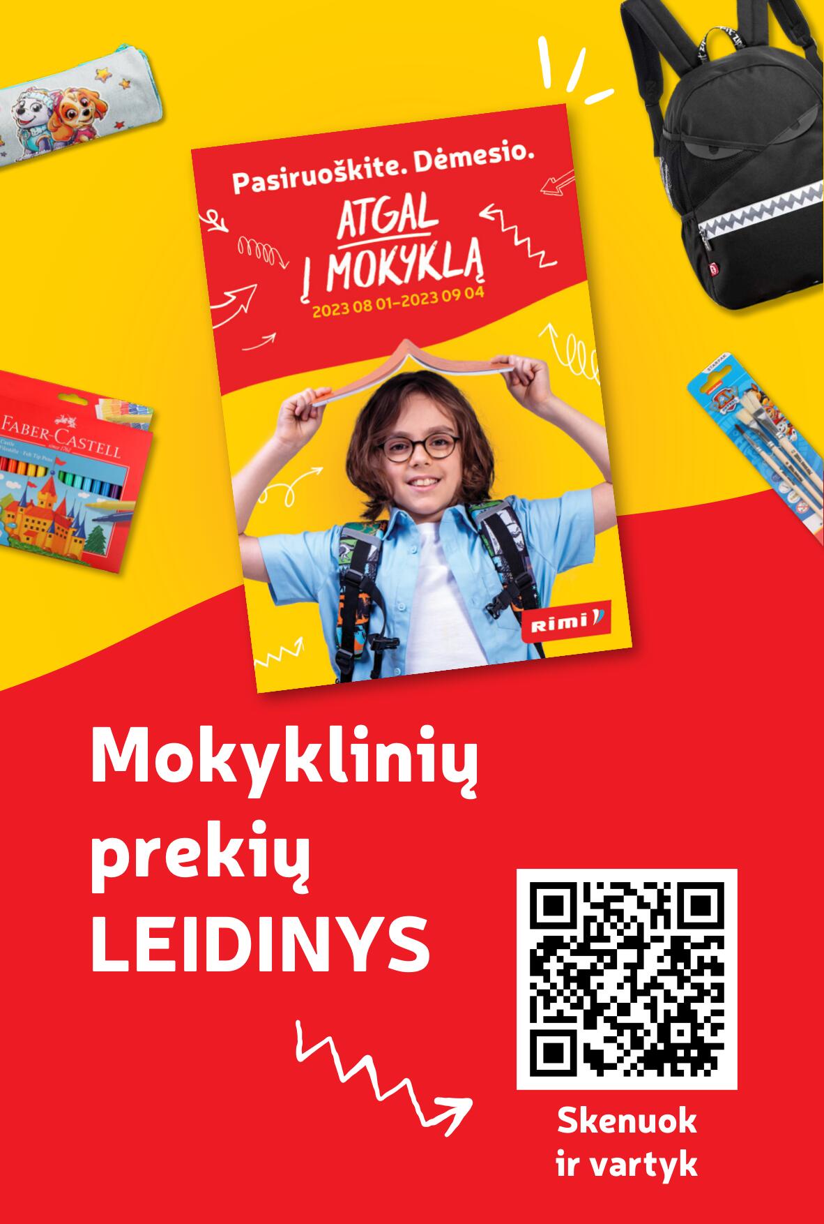 Naujausias RIMI kaininis katalogas 2023.08.15 - 2023.08.21