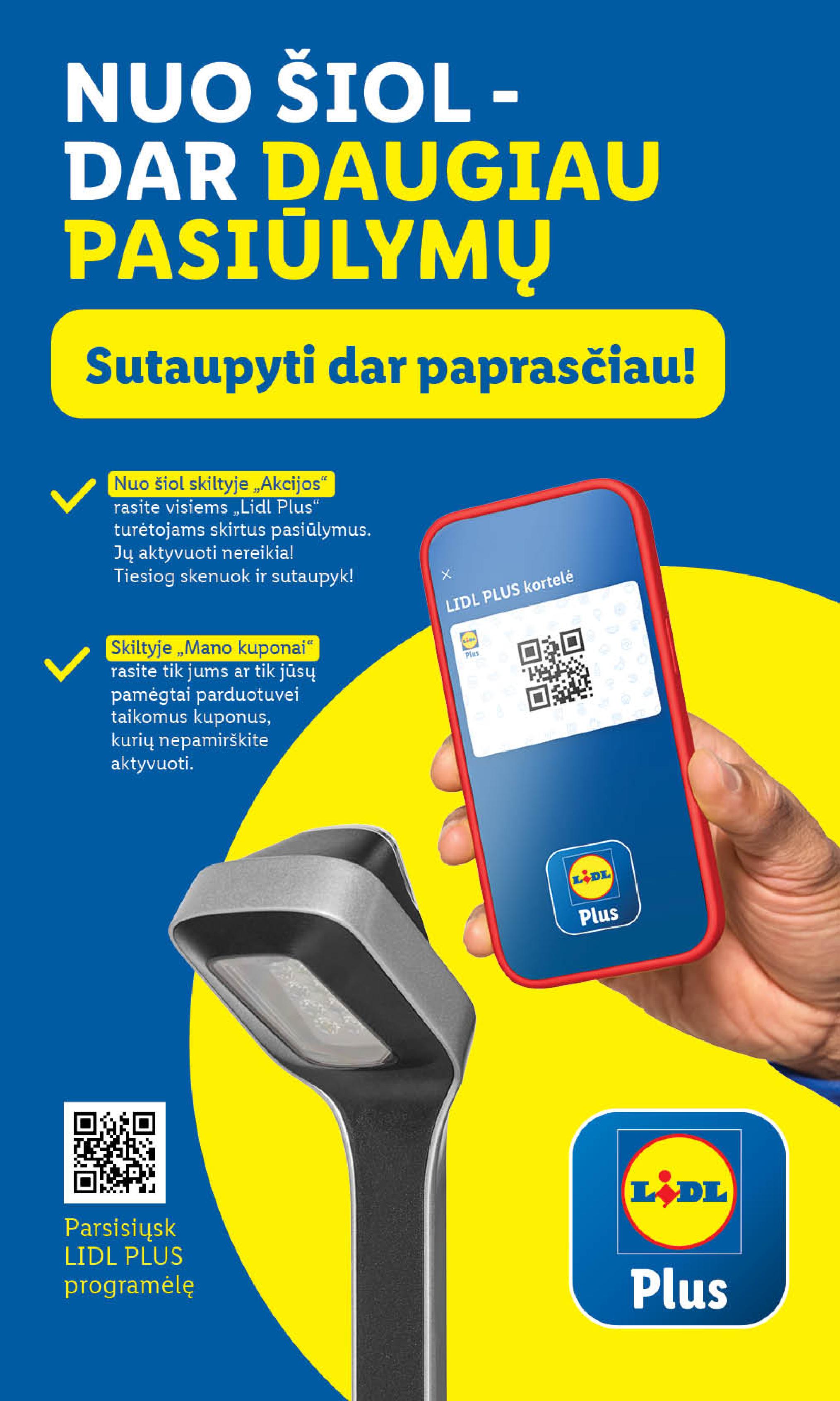 Naujausias LIDL kaininis katalogas 2024.10.14 - 2024.10.20