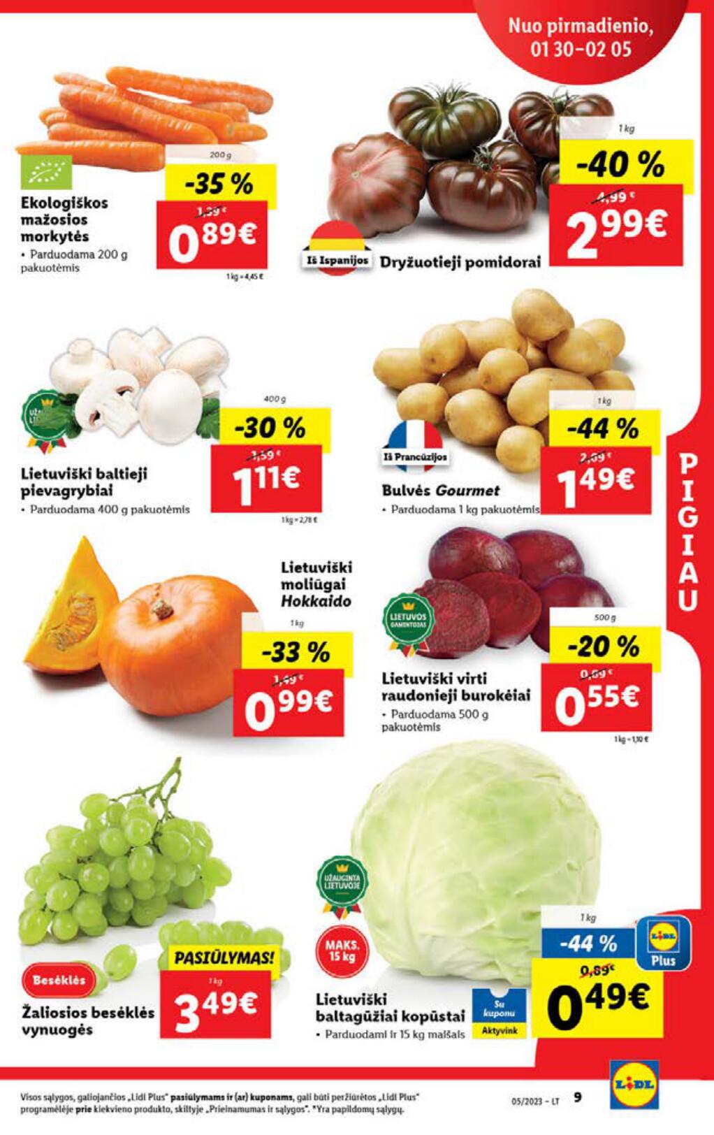 Naujausias LIDL kaininis katalogas 2023.01.30 - 2023.02.05