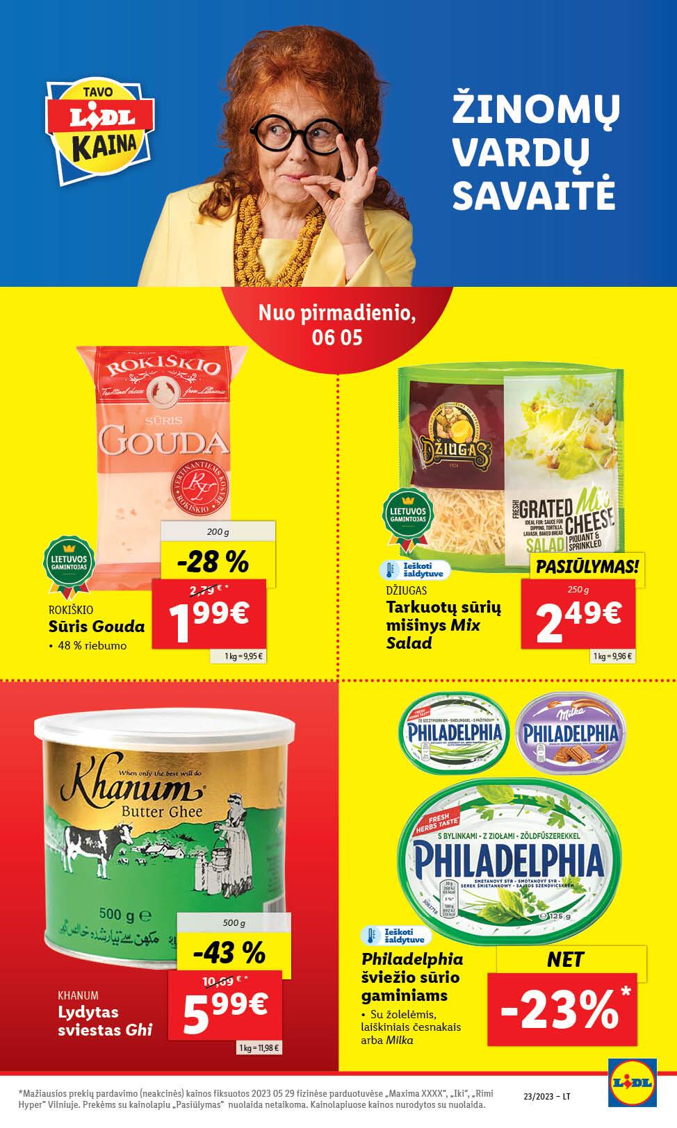 Naujausias LIDL kaininis katalogas 2023.06.05 - 2023.06.11