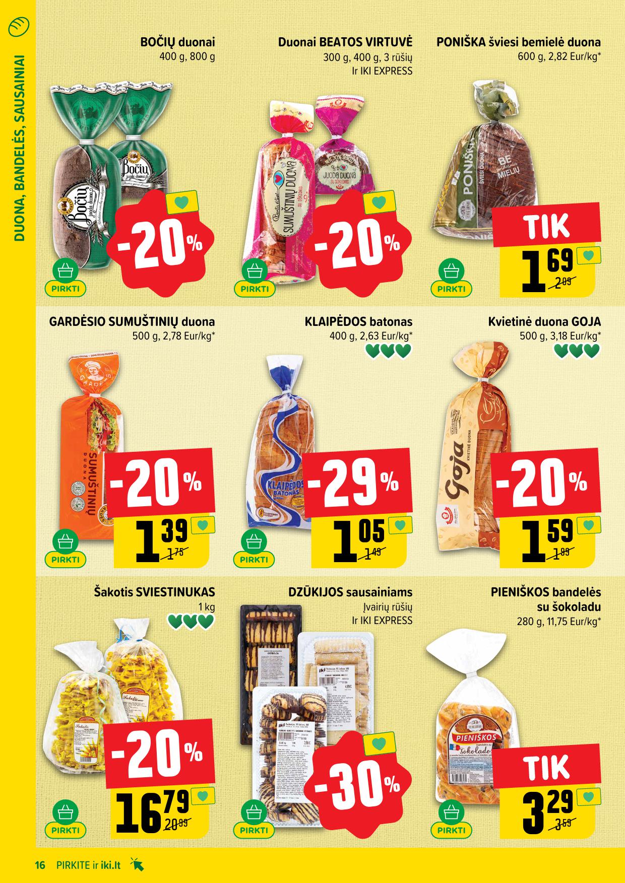 Naujausias IKI kaininis katalogas 2026.01.12 - 2026.01.18