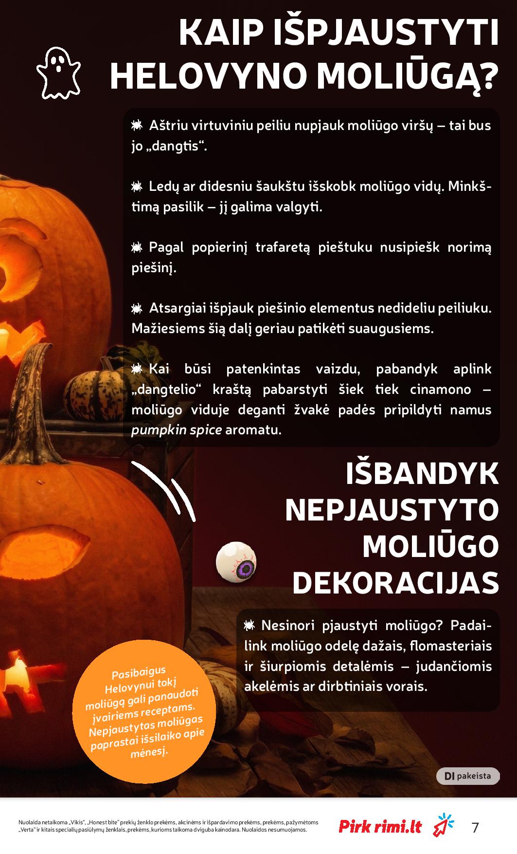 RIMI Hellovyno asortimento katalogas "Pokštas ar saldainis" 2026.09.22 - 2025.10.05