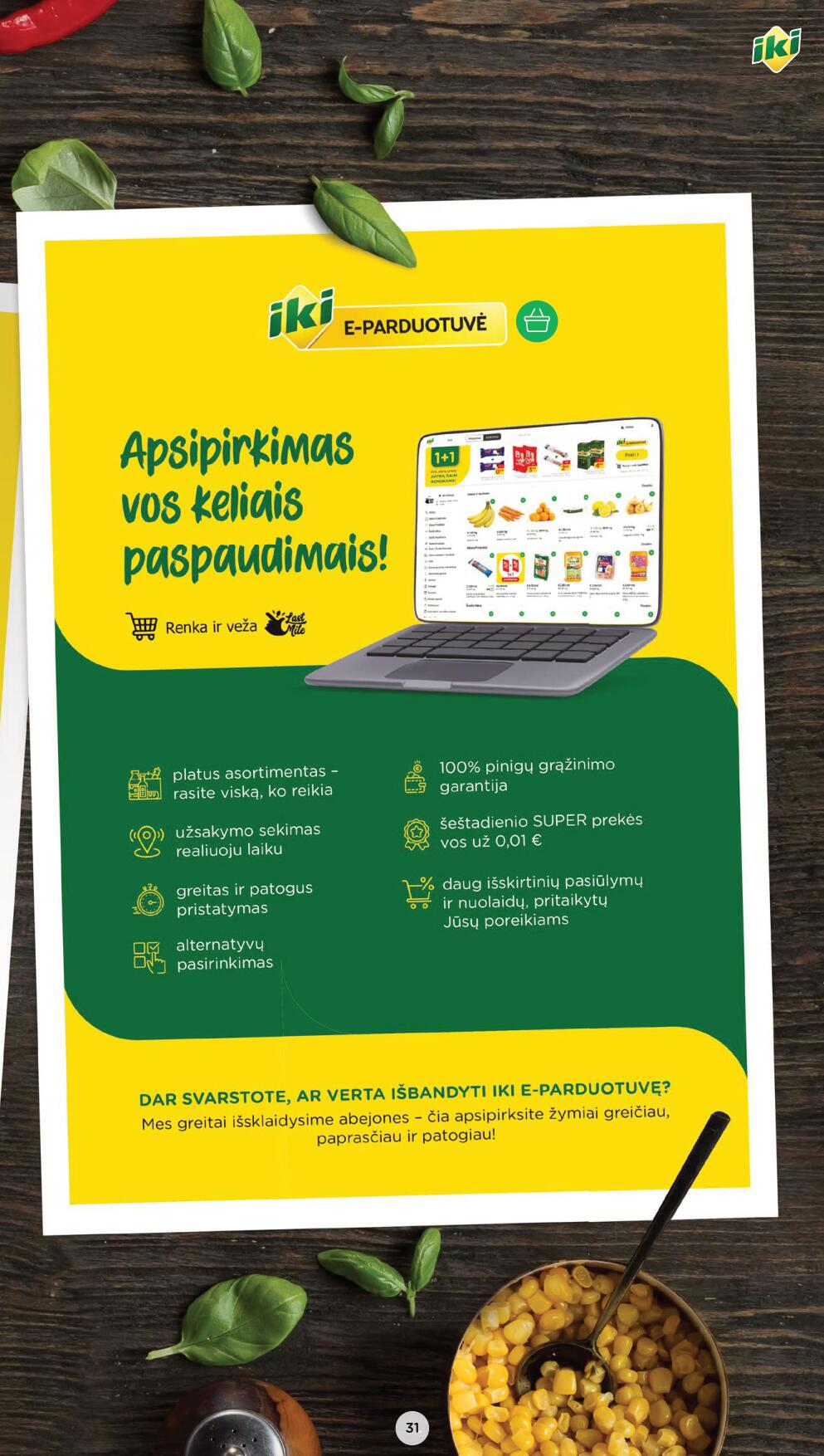 IKI kainų katalogas "Genialu tai, kas paprasta ir taupu!"