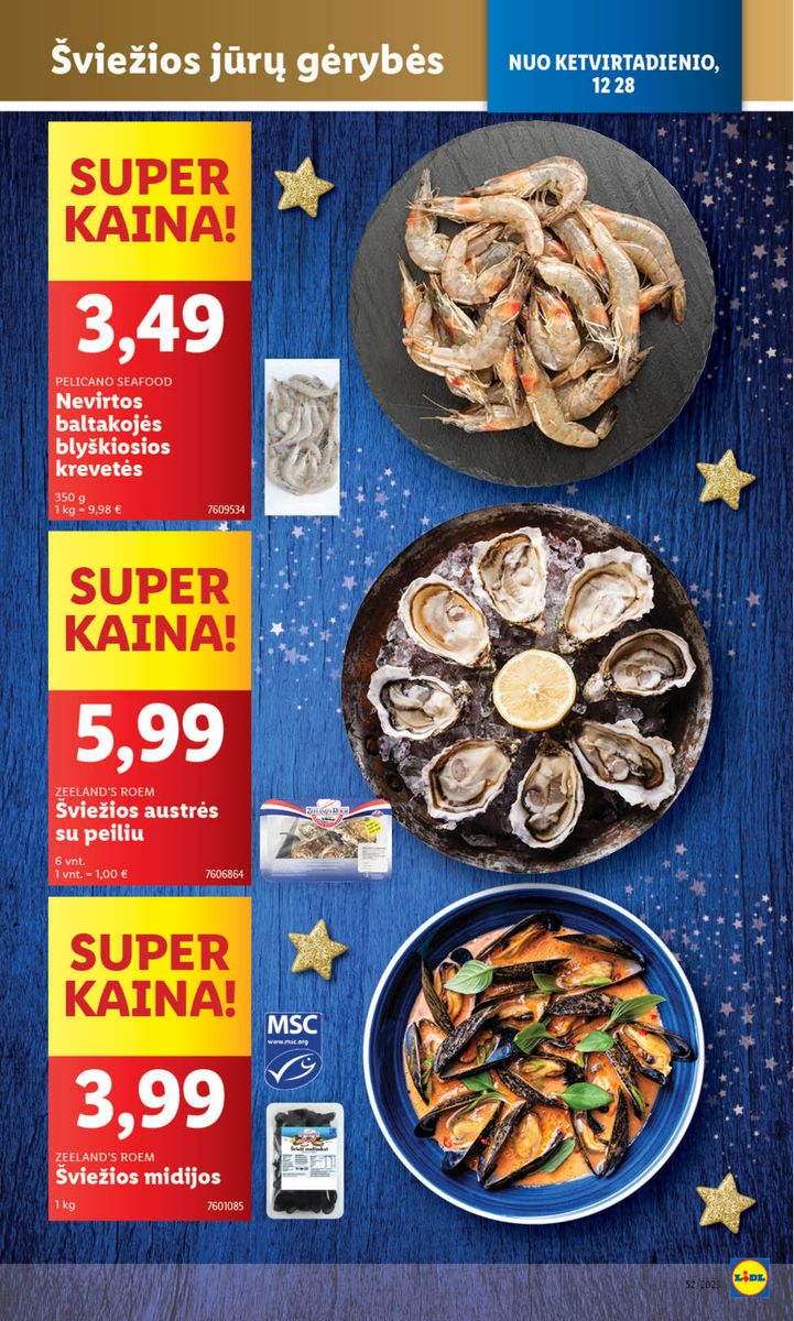 Naujausias LIDL kaininis katalogas 2023.12.26 - 2023.12.31