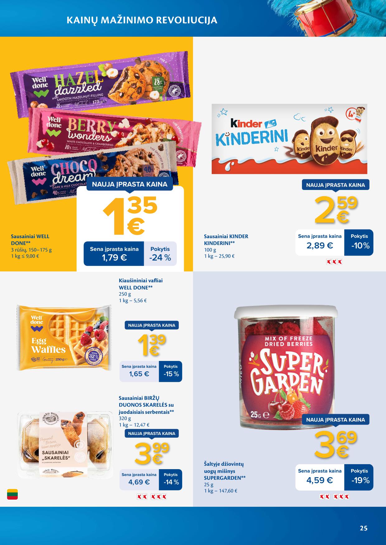 MAXIMA nuolaidų leidinys "Kainų mažinimo revoliucija"