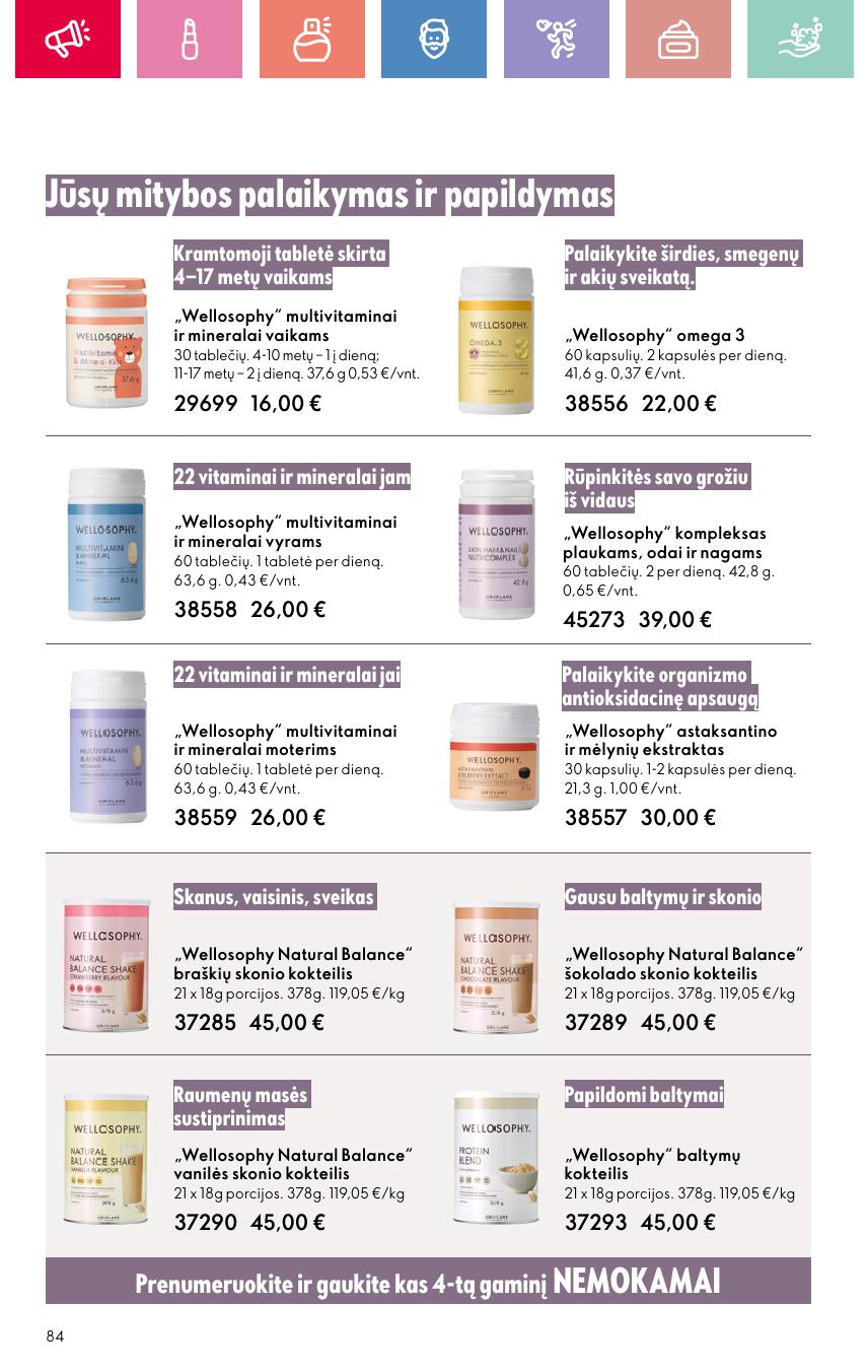 Naujas ORIFLAME katalogas galioja 2025.04.30 - 2025.05.10