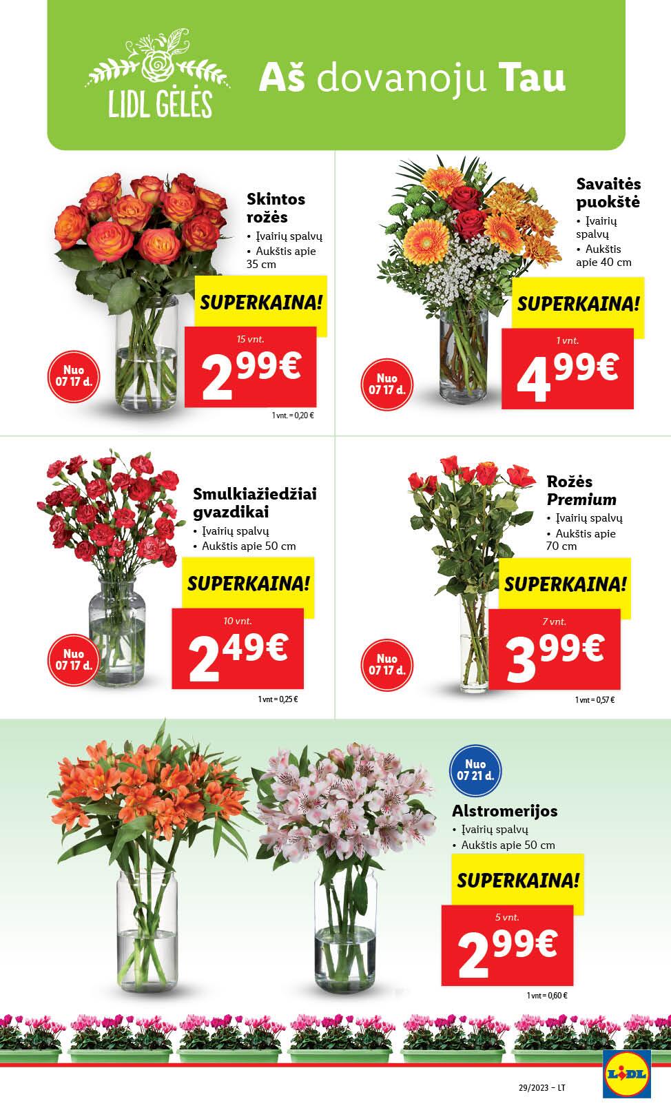 Naujausias LIDL kaininis katalogas 2023.07.17 - 2023.07.23