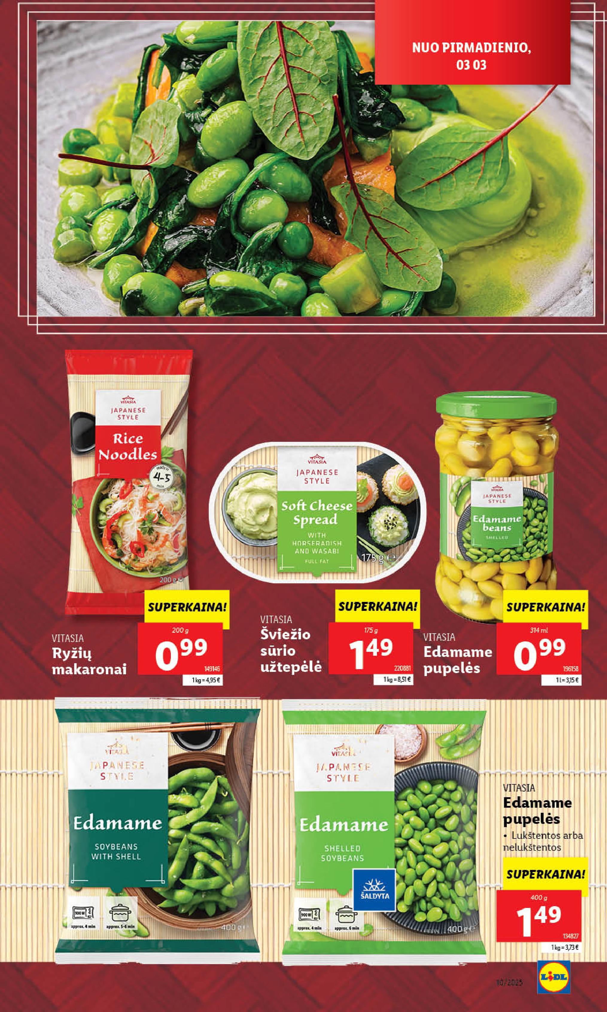 Naujausias LIDL kaininis katalogas 2025.03.03 - 2025.03.09