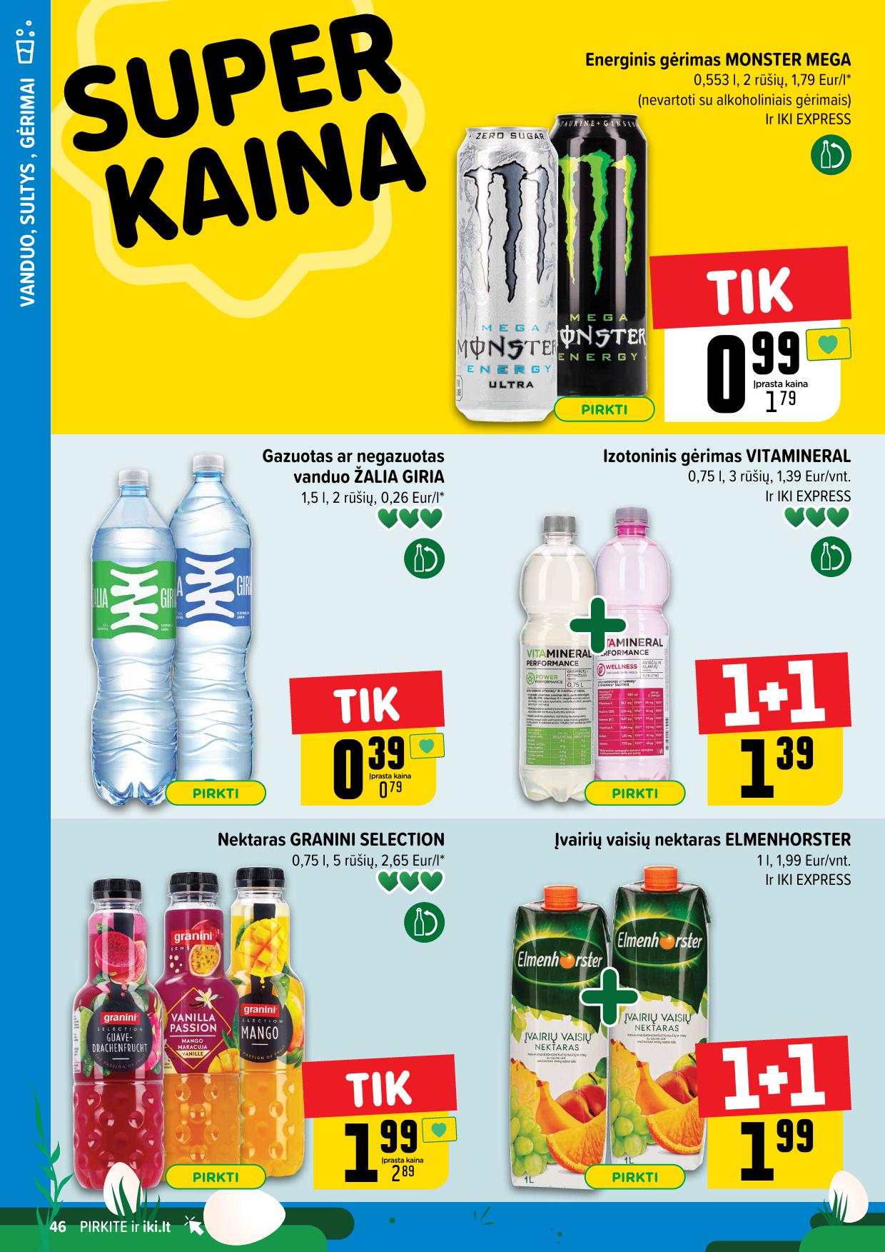 Naujausias IKI kaininis katalogas 2025.03.24 - 2025.03.30