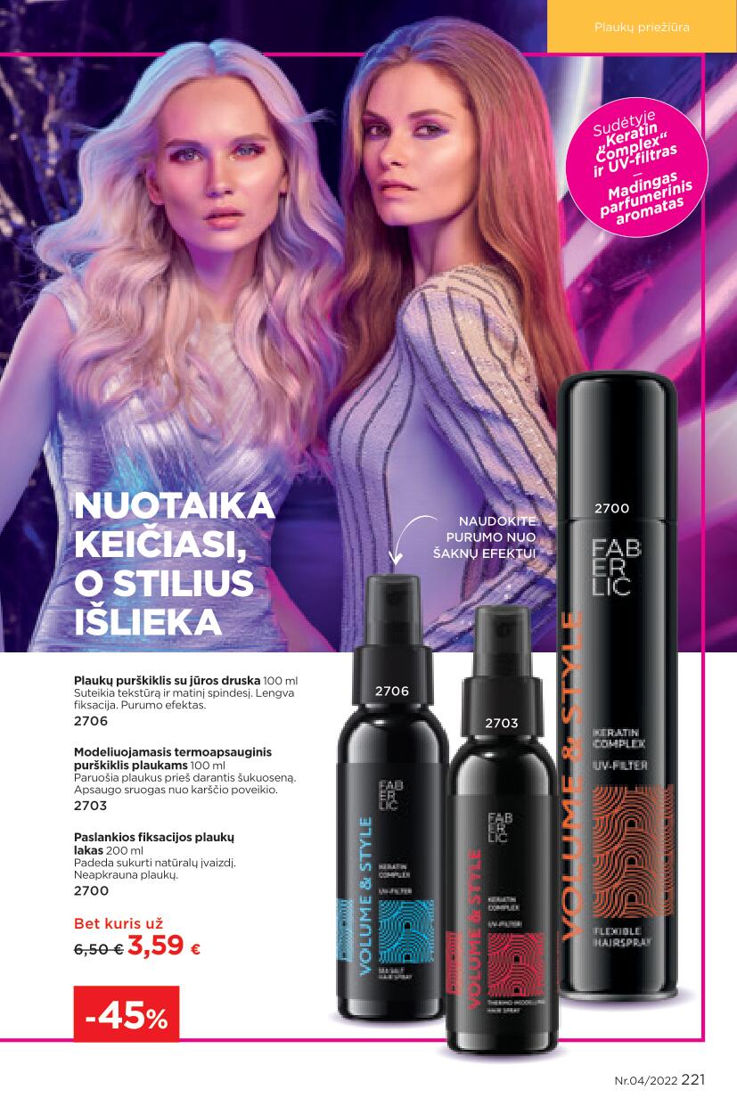 FABERLIC katalogas Nr.4 galioja 2022.02.21 - 2022.03.13