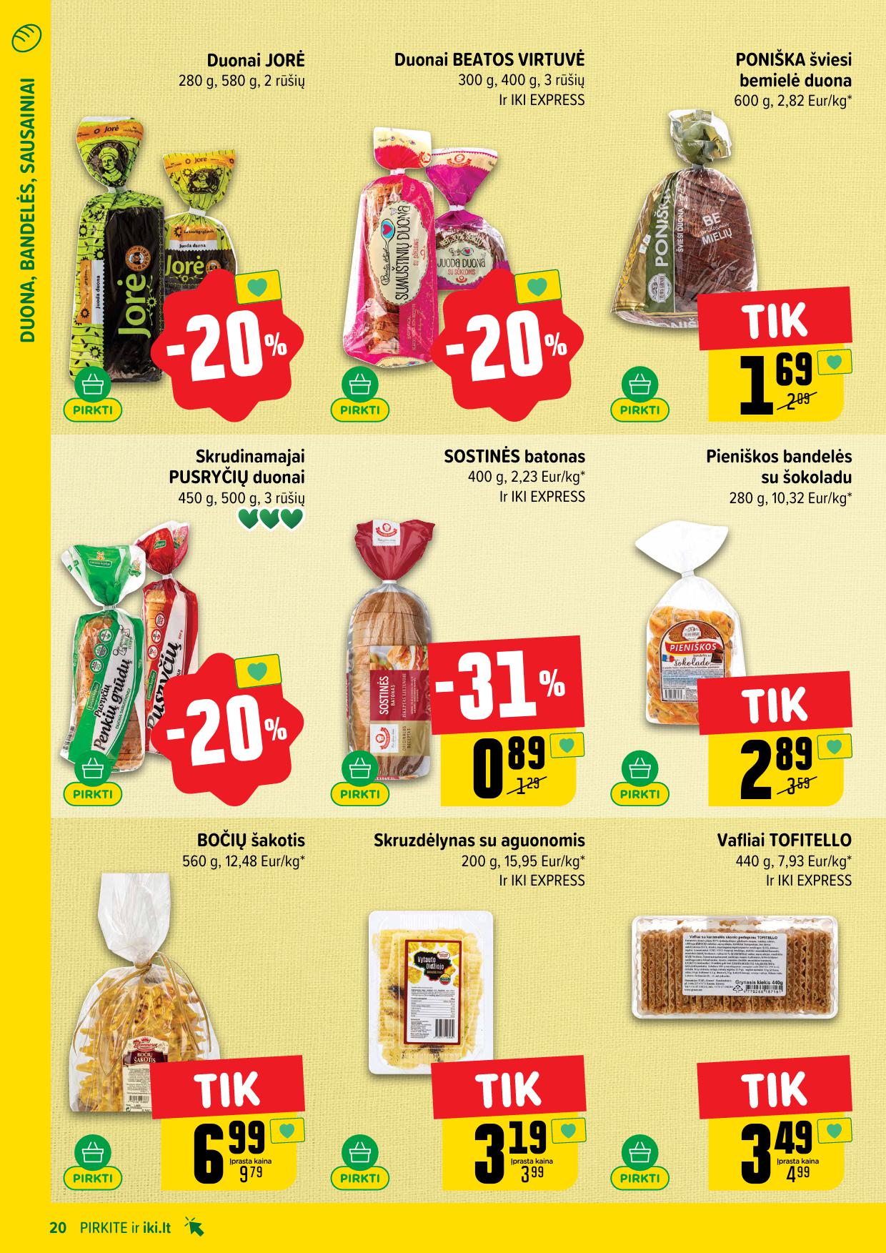 Naujausias IKI kaininis katalogas 2026.02.09 - 2026.02.15