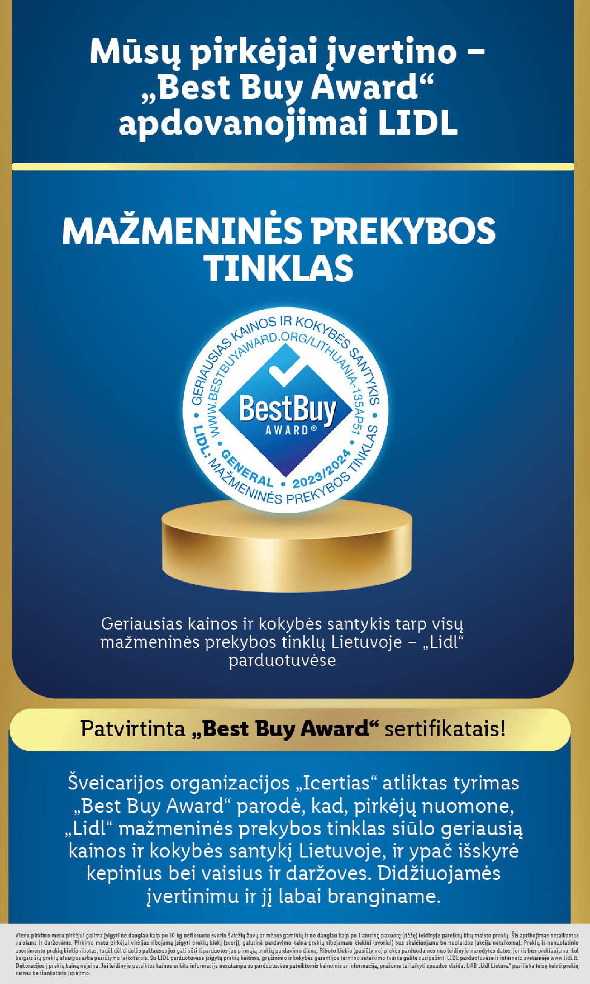 Naujausias LIDL kaininis katalogas 2023.09.25 - 2023.10.01