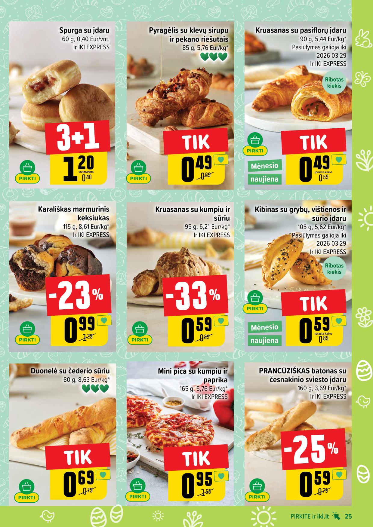 Naujausias IKI kaininis katalogas 2026.03.16 - 2026.03.22
