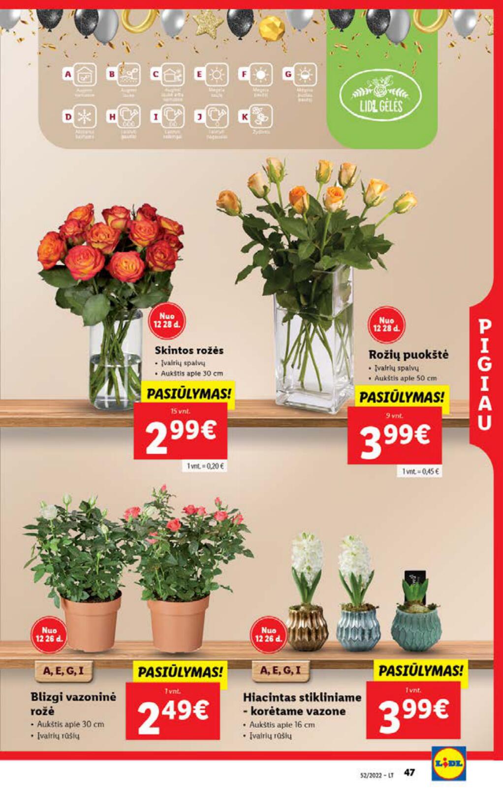 Naujausias LIDL kaininis katalogas 2022.12.26 - 2023.01.01