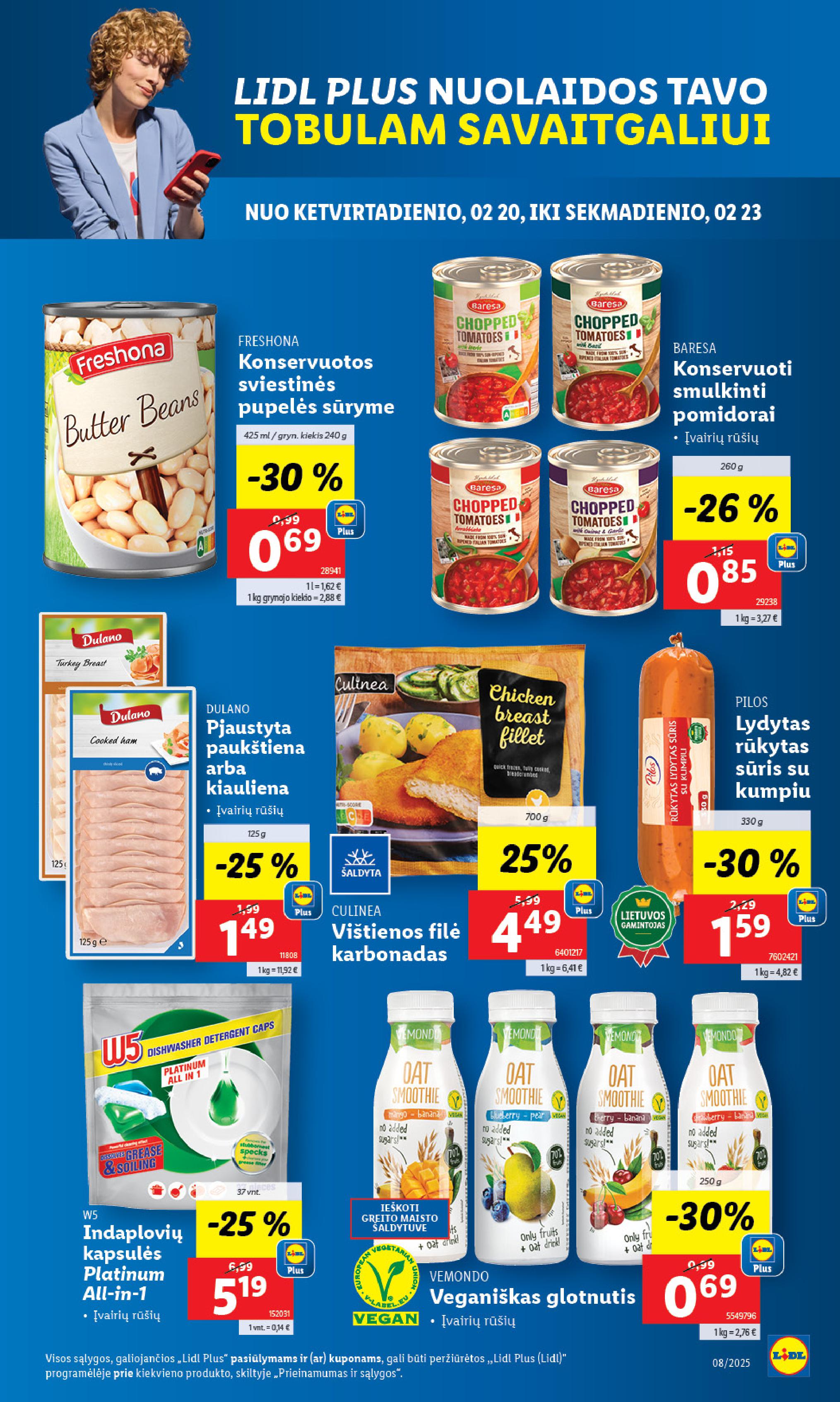 Naujausias LIDL kaininis katalogas 2025.02.17 - 2025.02.23