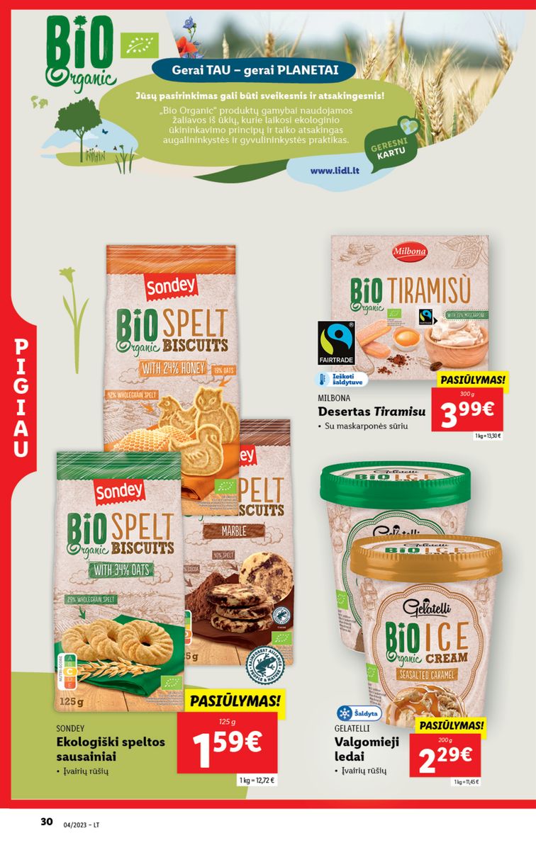 Naujausias LIDL kaininis katalogas 2023.01.23 - 2023.01.29