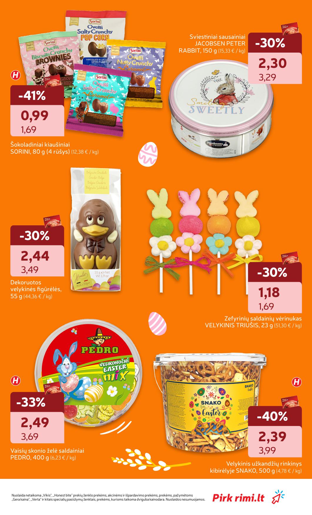 Naujausias RIMI kaininis katalogas 2026.03.24 - 2026.03.30