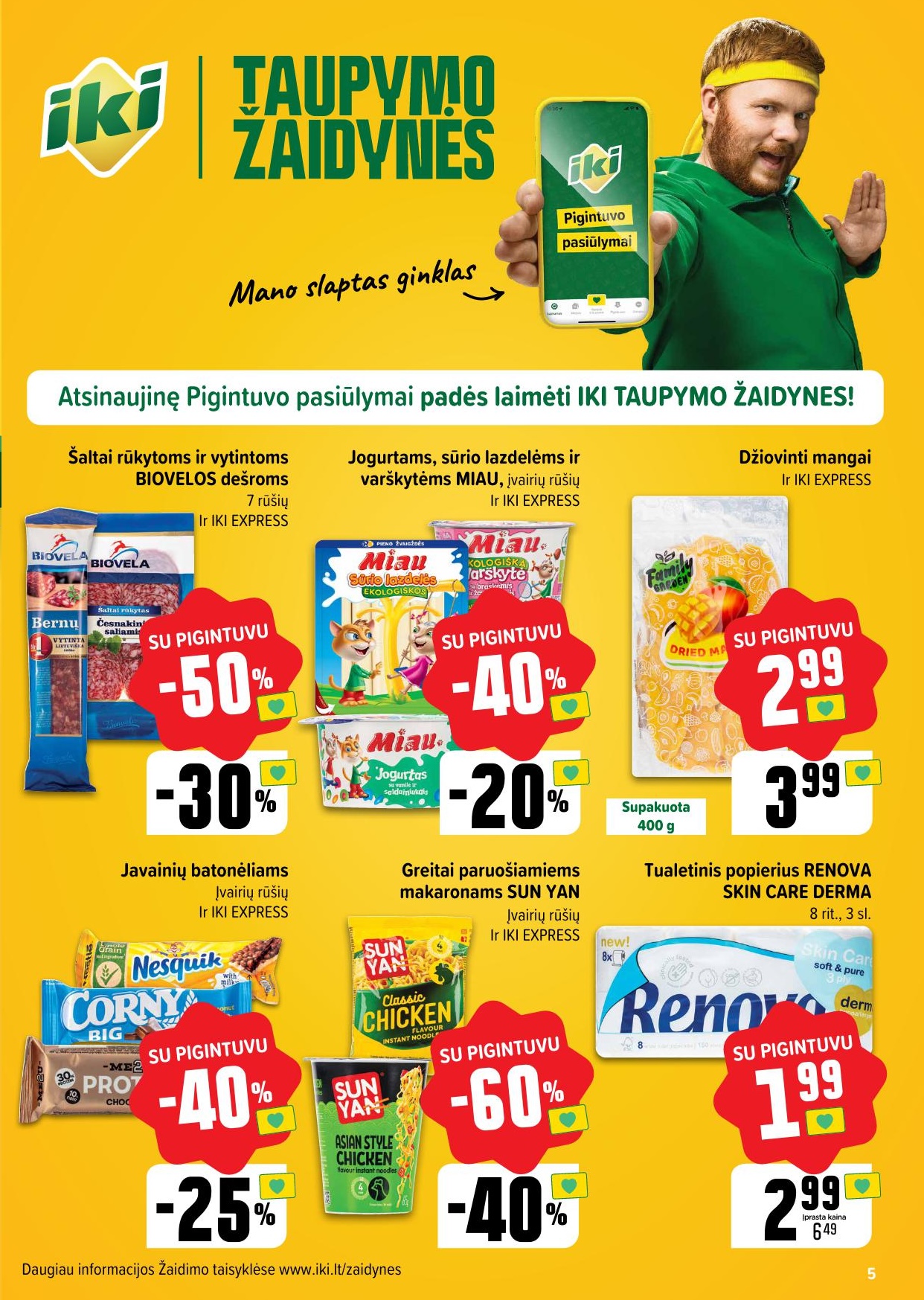Naujausias IKI kaininis katalogas 2024.07.22 - 2024.07.28