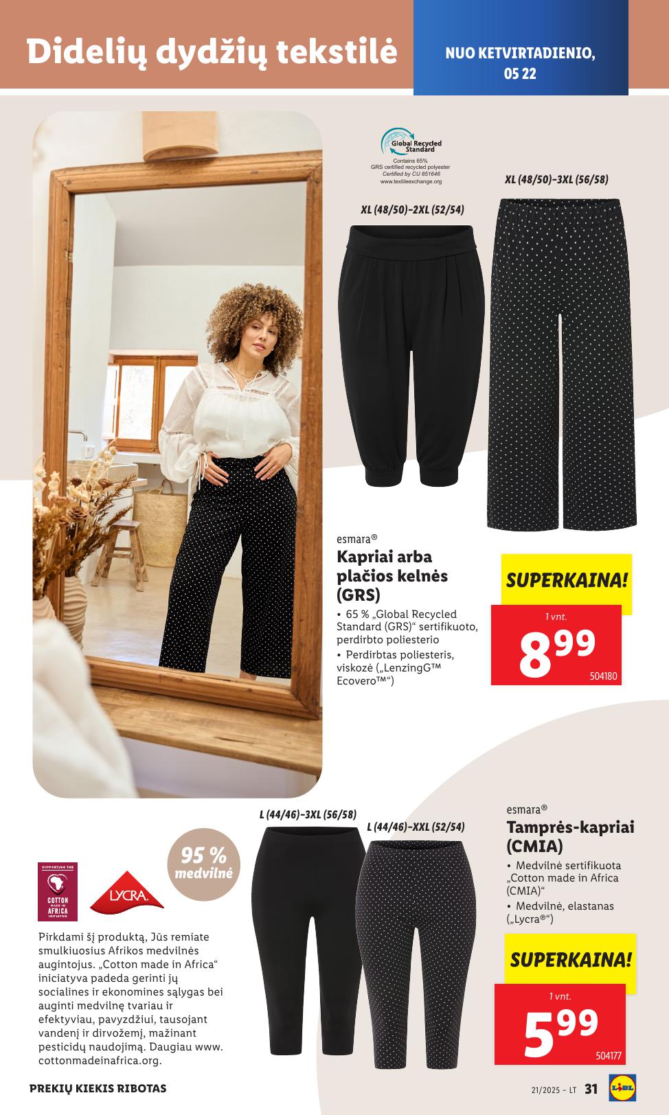 LIDL ne maisto prekių leidinys 2025.05.19 - 2025.05.25