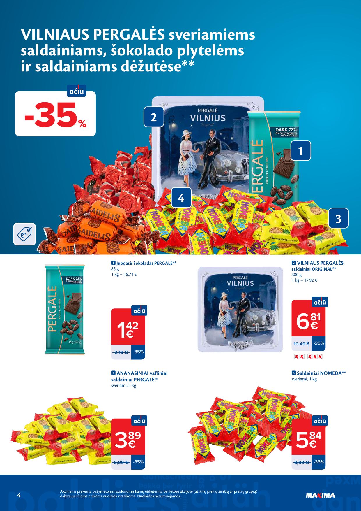 Naujausias MAXIMA kaininis katalogas 2026.03.24 - 2026.03.30