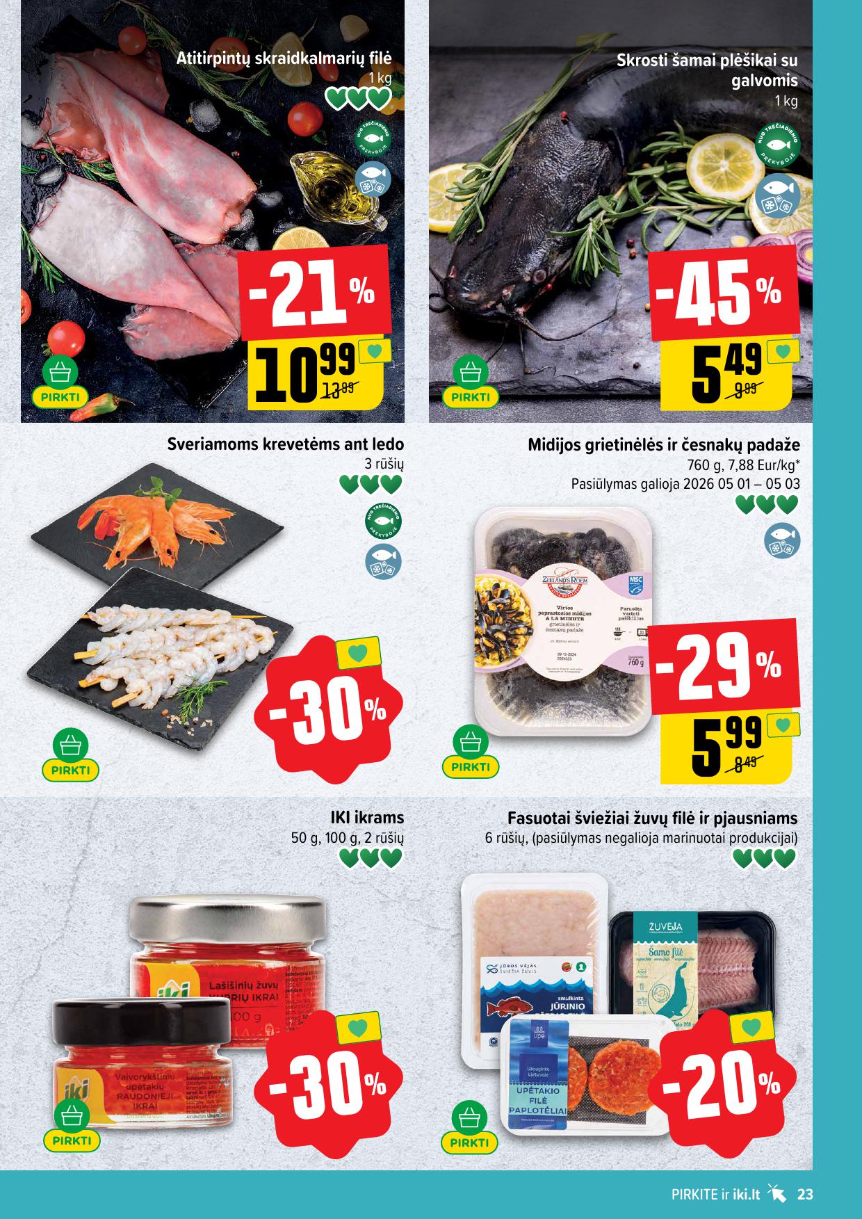 Naujausias IKI kaininis katalogas 2026.04.27 - 2026.05.03
