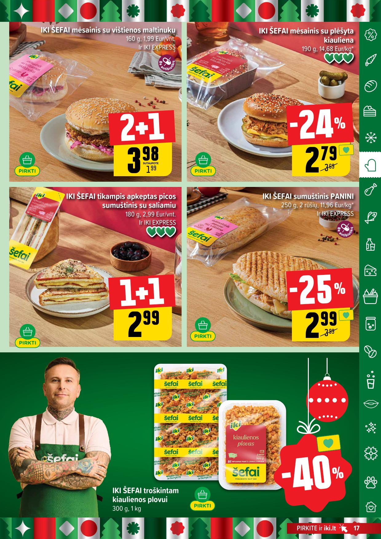 Naujausias IKI kaininis katalogas 2025.12.08 - 2025.12.14