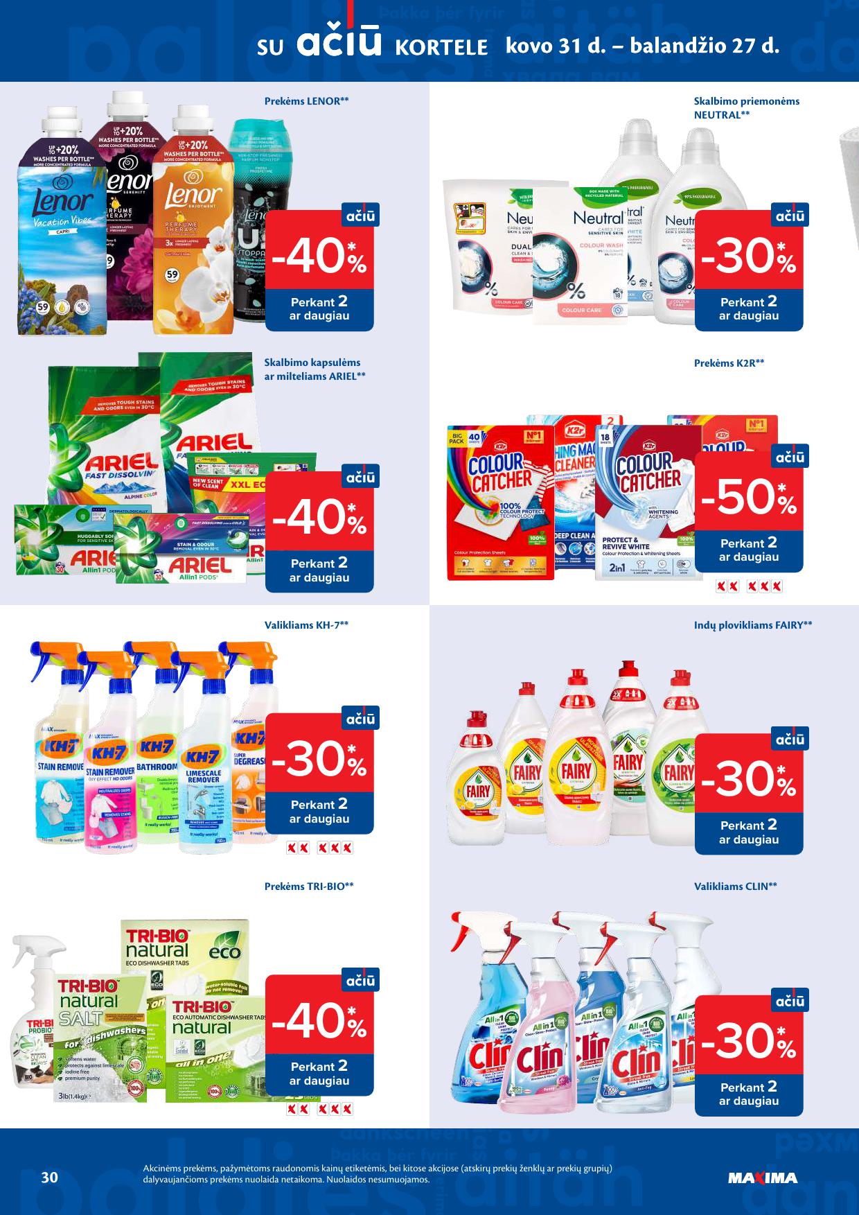 Naujausias MAXIMA kaininis katalogas 2026.04.14 - 2026.04.20