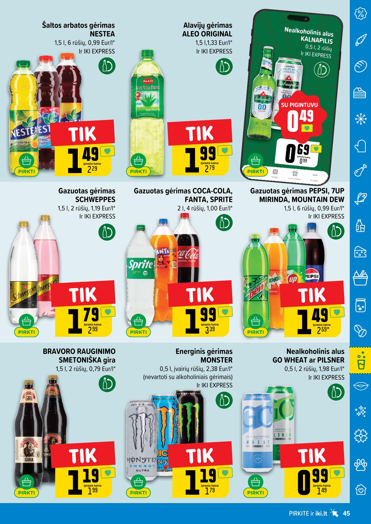 Naujausias IKI kaininis katalogas 2026.01.26 - 2026.02.01