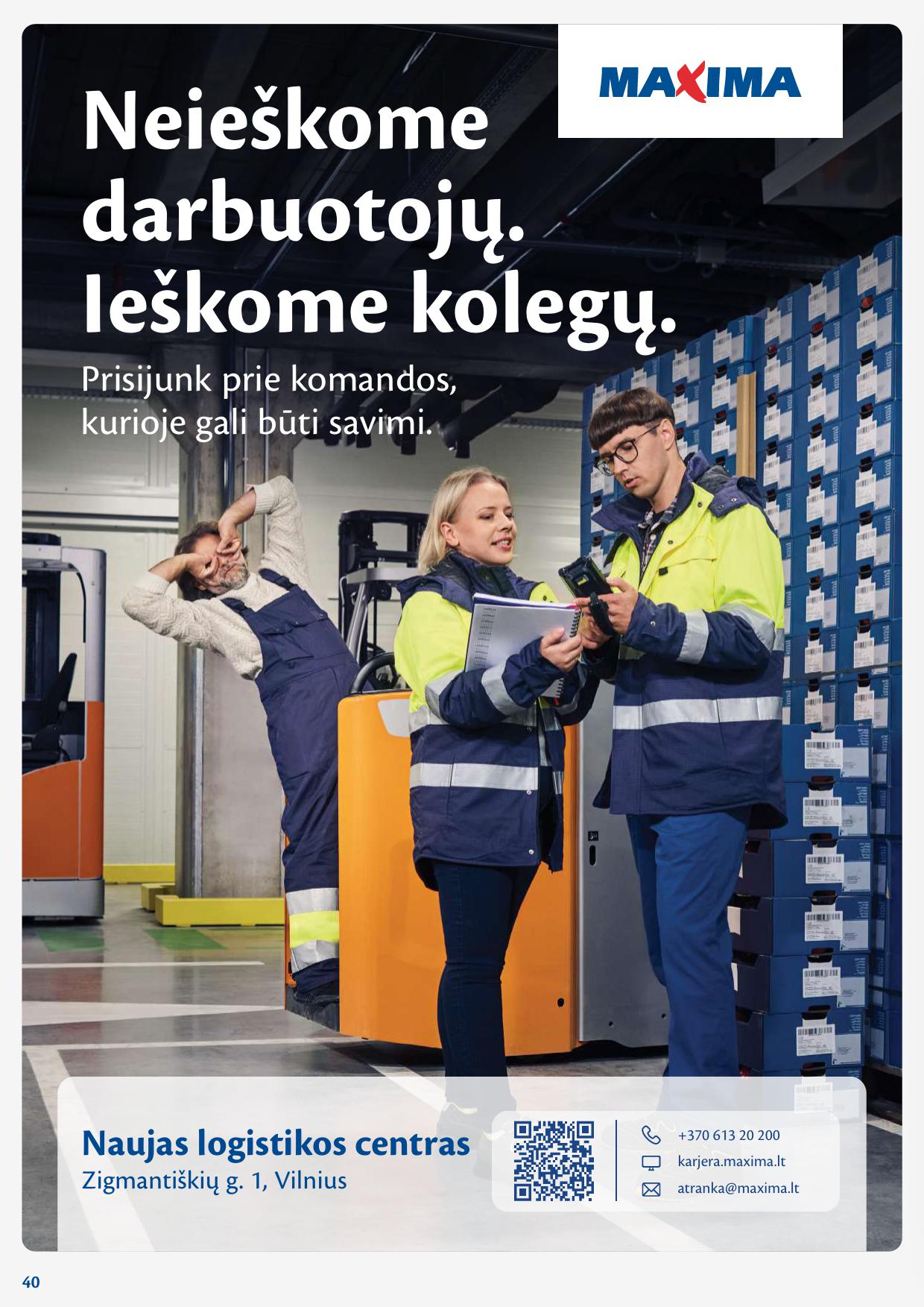 Naujausias MAXIMA kaininis katalogas 2025.03.18 - 2025.03.24
