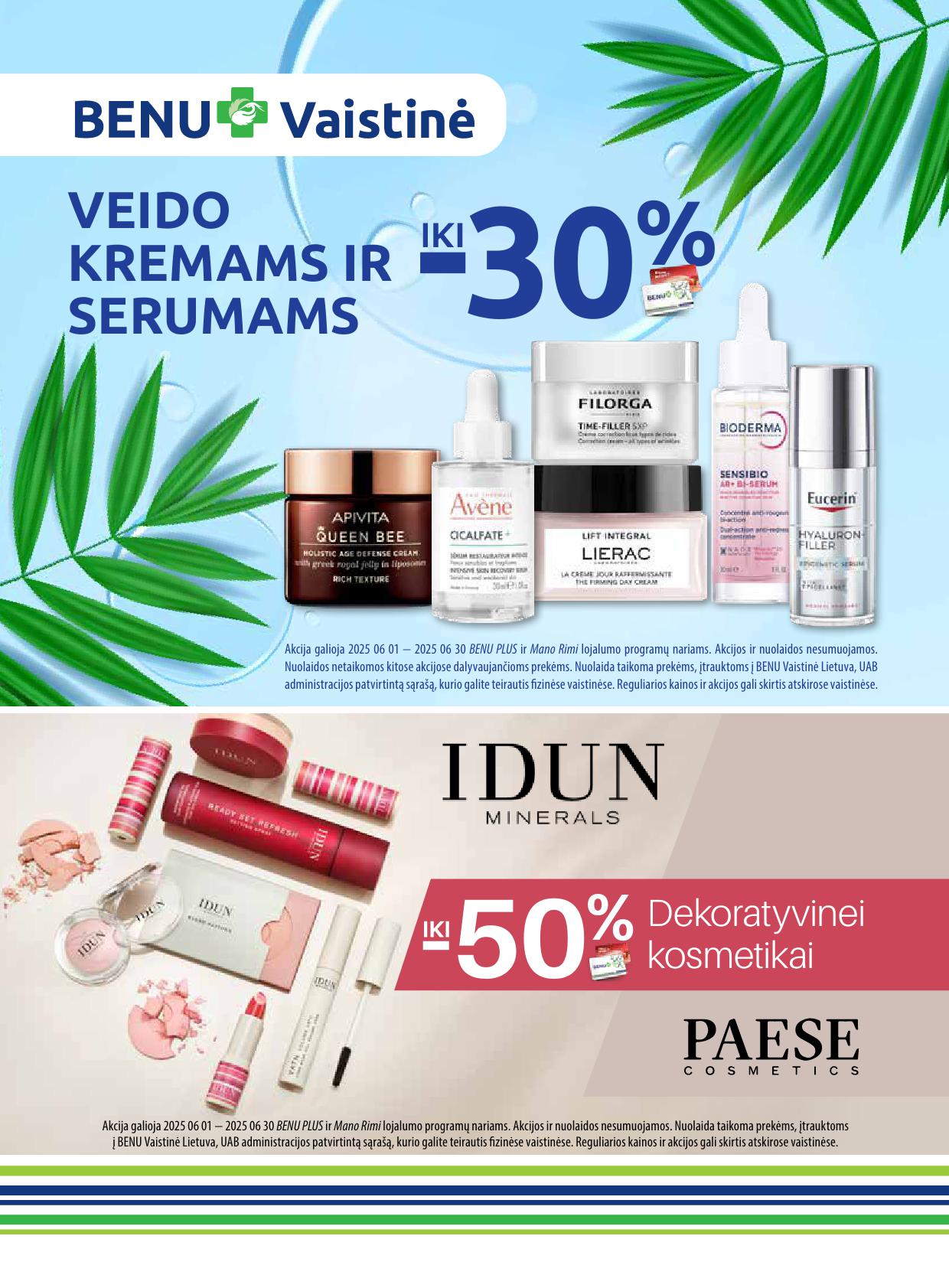 Naujas BENU leidinys nuo 2025.06.01 iki 2025.06.30