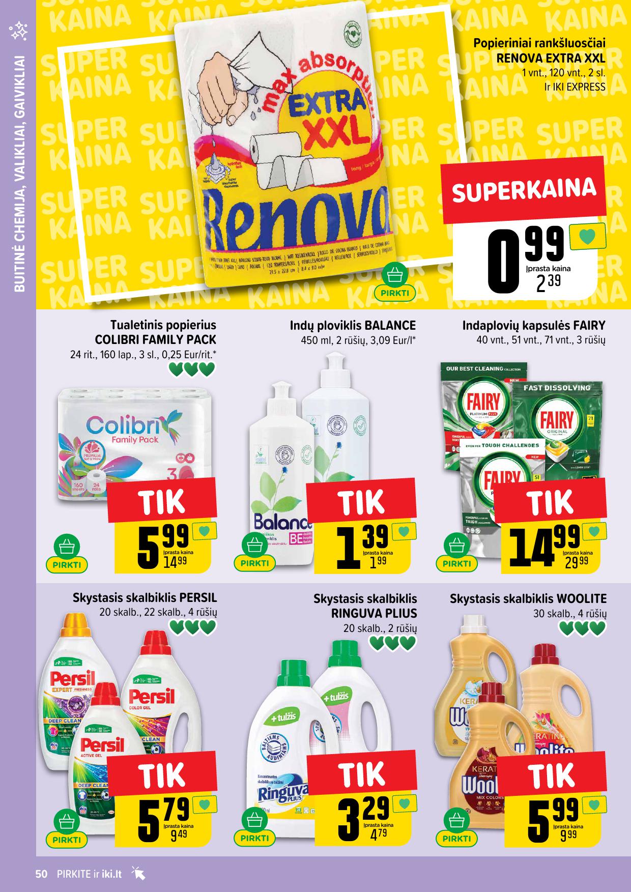 Naujausias IKI kaininis katalogas 2026.02.16 - 2026.02.22