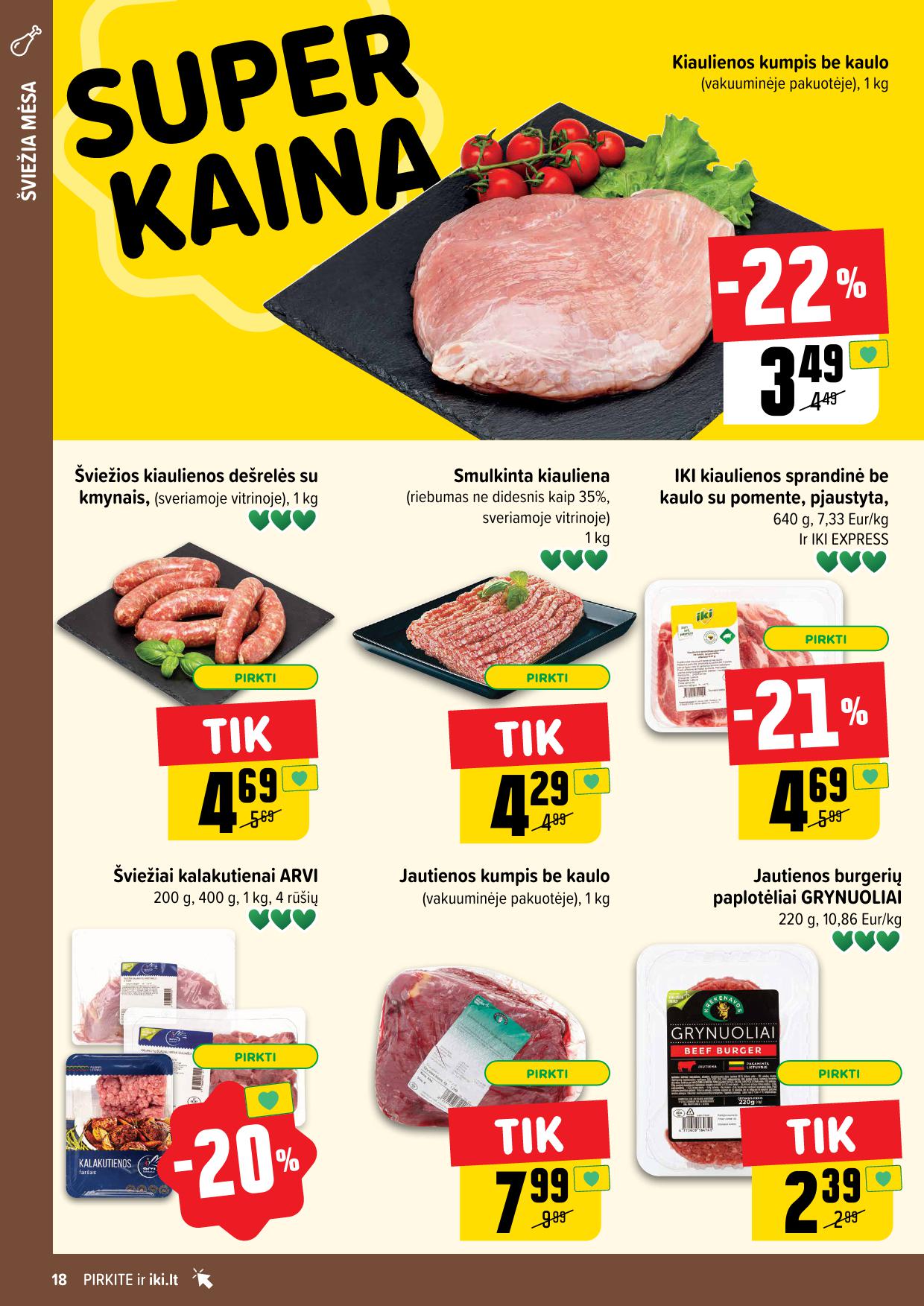 Naujausias IKI kaininis katalogas 2024.07.15 - 2024.07.21