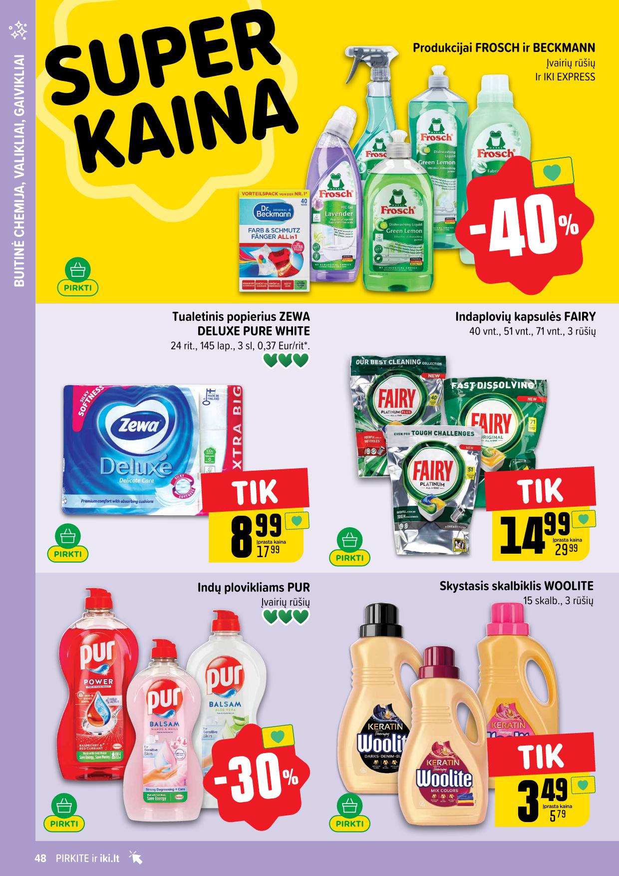 Naujausias IKI kaininis katalogas 2026.01.05 - 2026.01.11