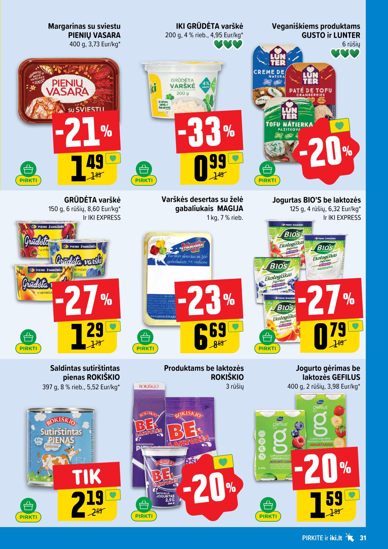 Naujausias IKI kaininis katalogas 2026.04.13 - 2026.04.19