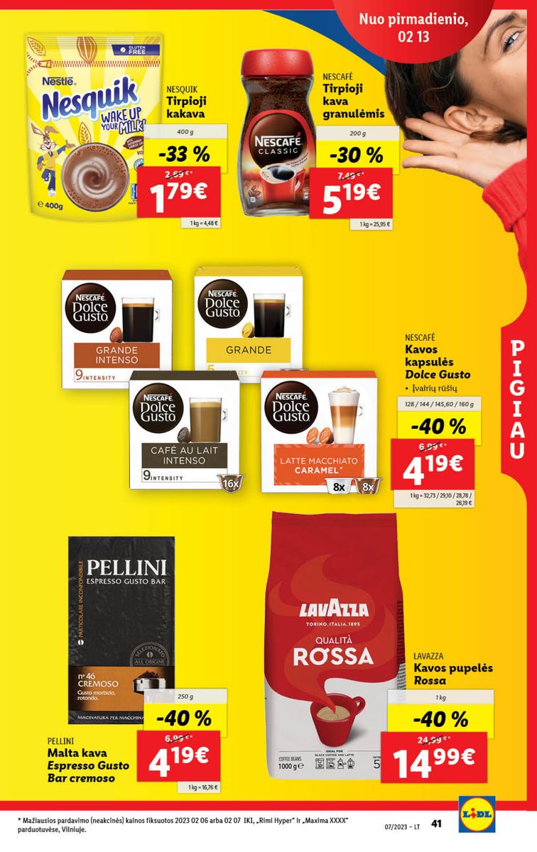 Naujausias LIDL kaininis katalogas 2023.02.13 - 2023.02.19 