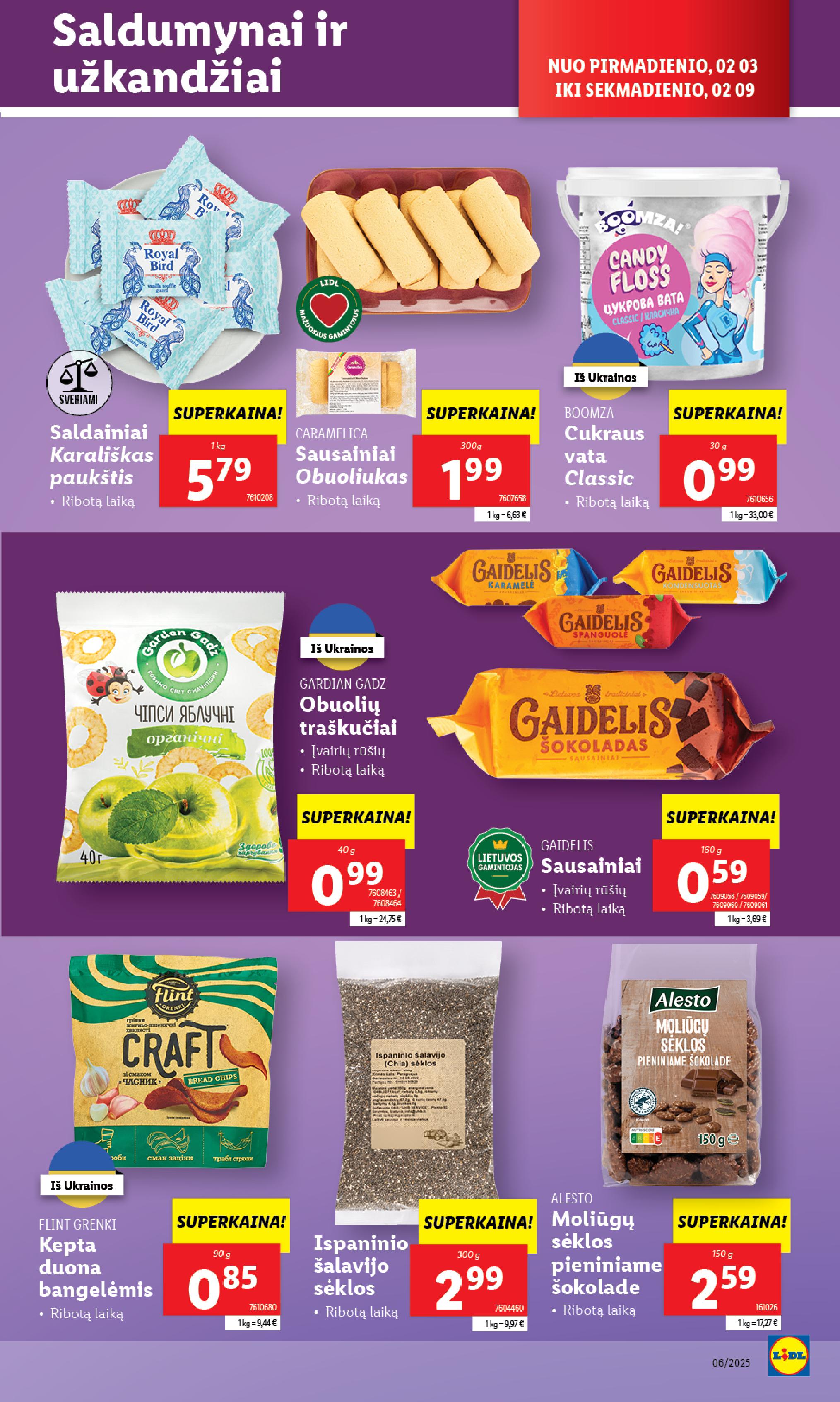 Naujausias LIDL kaininis katalogas 2025.02.03 - 2025.02.09