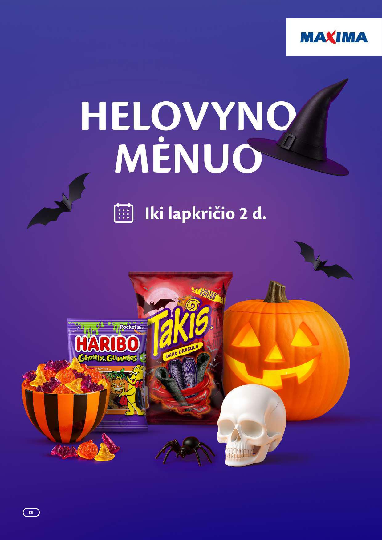 MAXIMA katalogas "HELOVYNO MĖNUO" galioja iki 2026.11.02