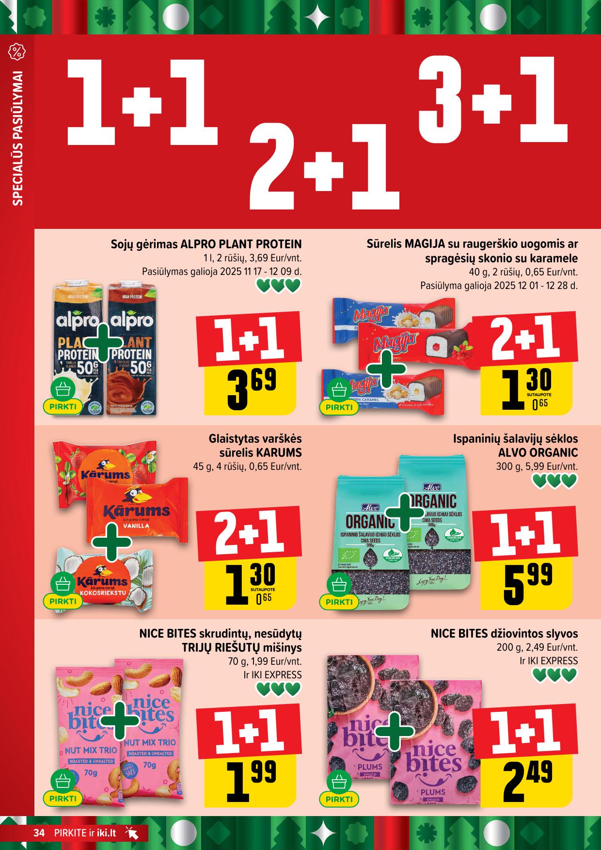 Naujausias IKI kaininis katalogas 2025.12.01 - 2025.12.07