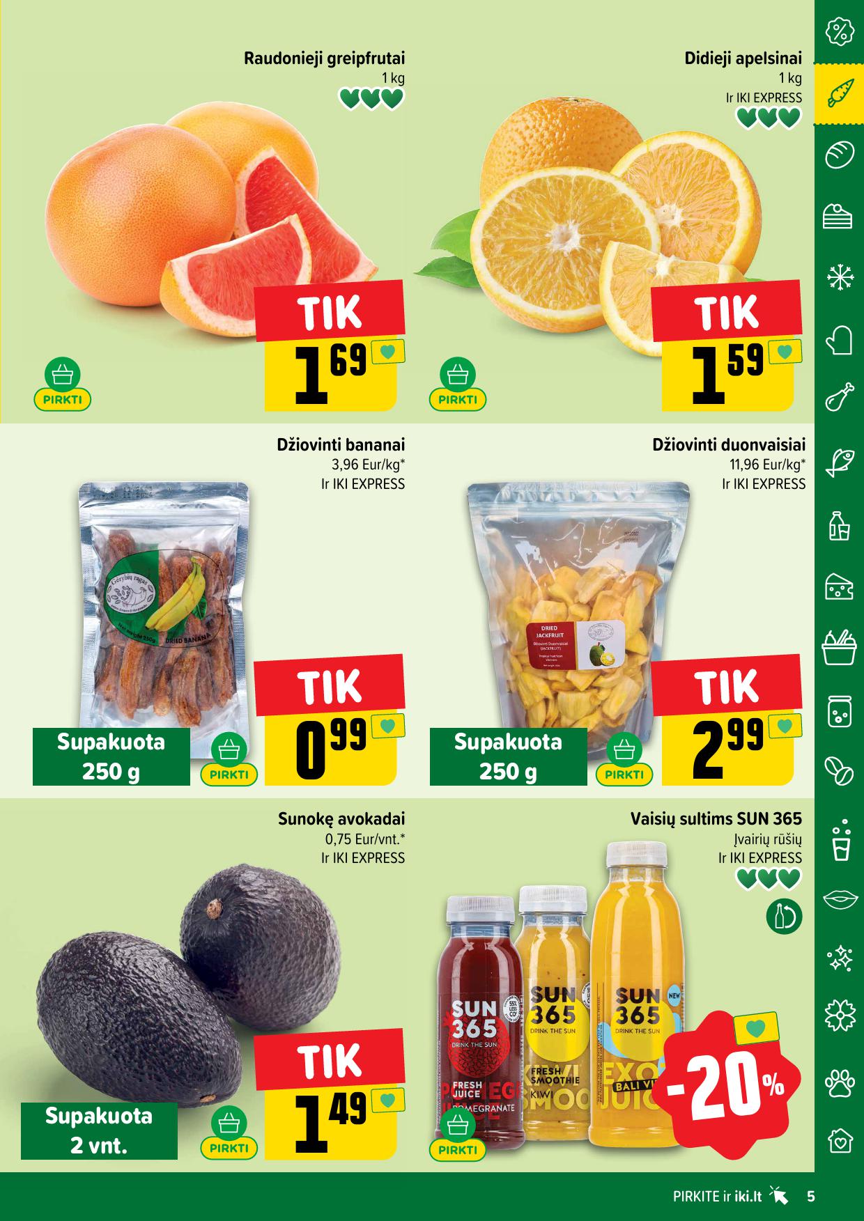IKI SAVAITĖLĖ akcijų ir nuolaidų leidinys Nr.28 2025.07.07 - 2025.07.13