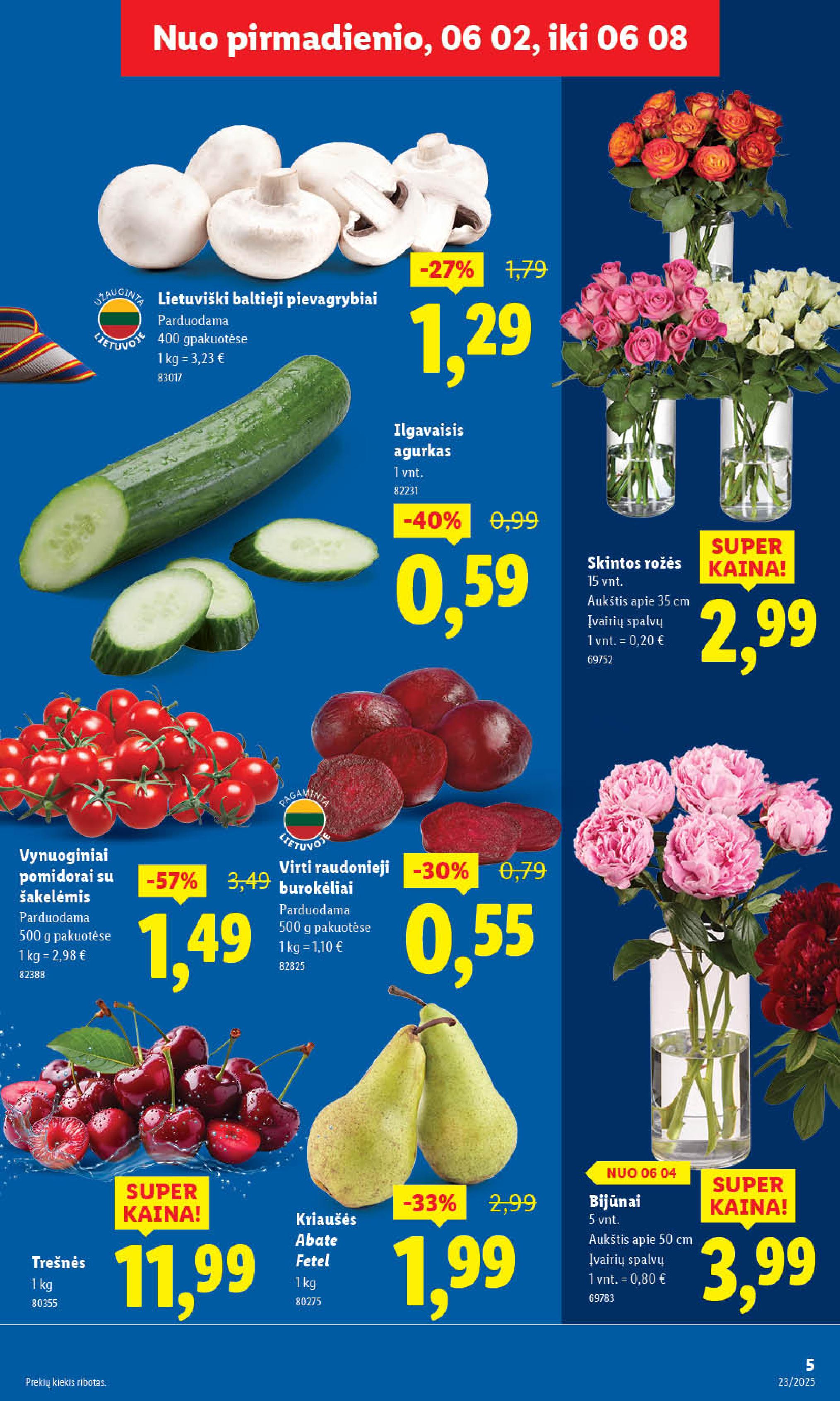 Naujausias LIDL kaininis katalogas 2025.06.02 - 2025.06.08