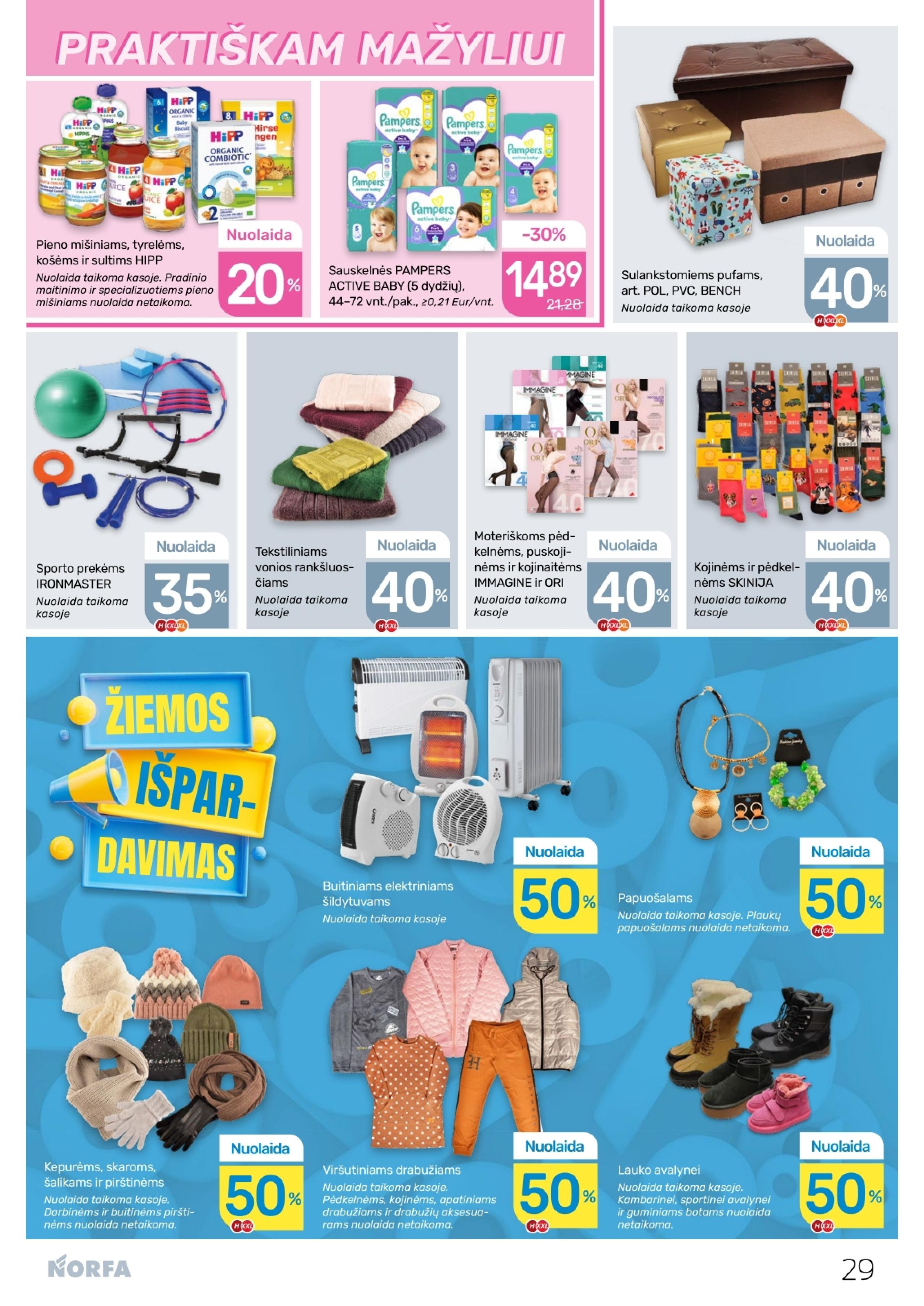 Naujausias NORFA kaininis katalogas 2026.02.05 - 2026.02.18