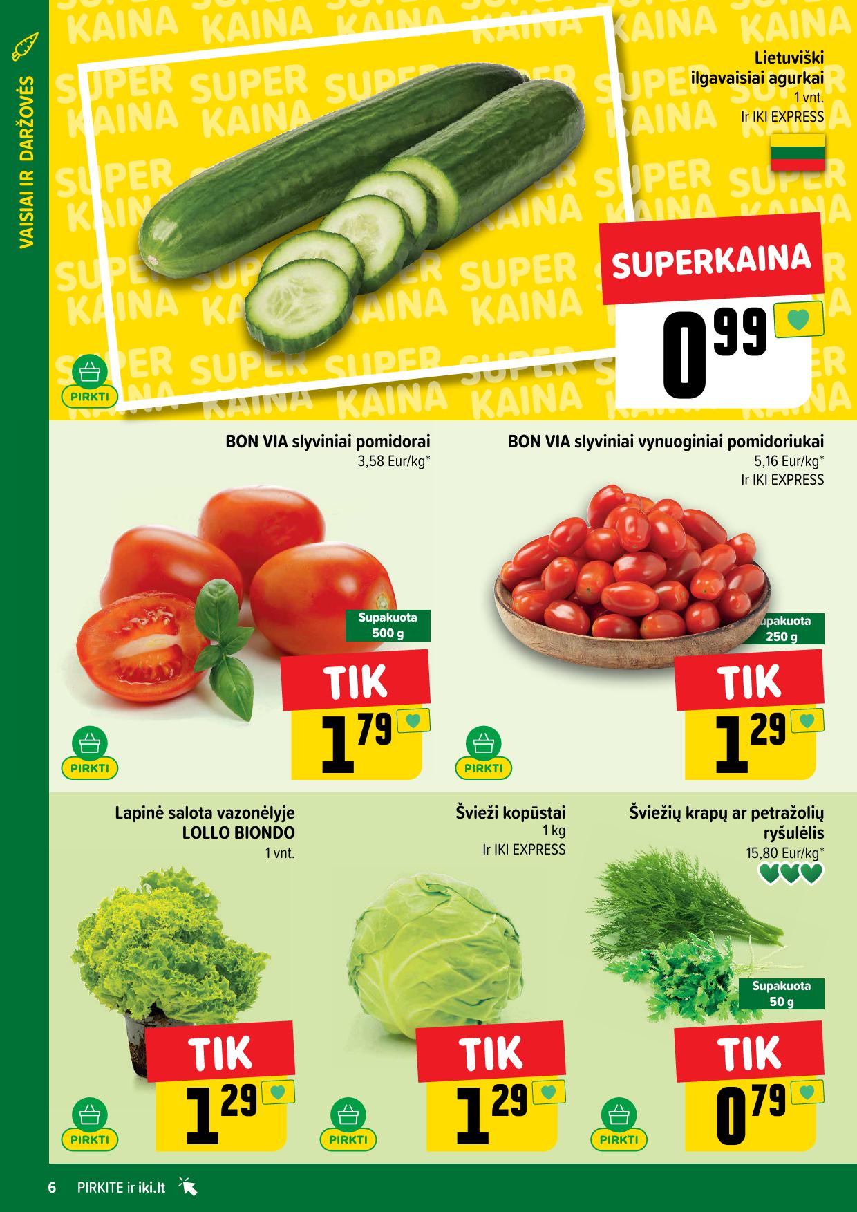 Naujausias IKI kaininis katalogas 2026.01.26 - 2026.02.01