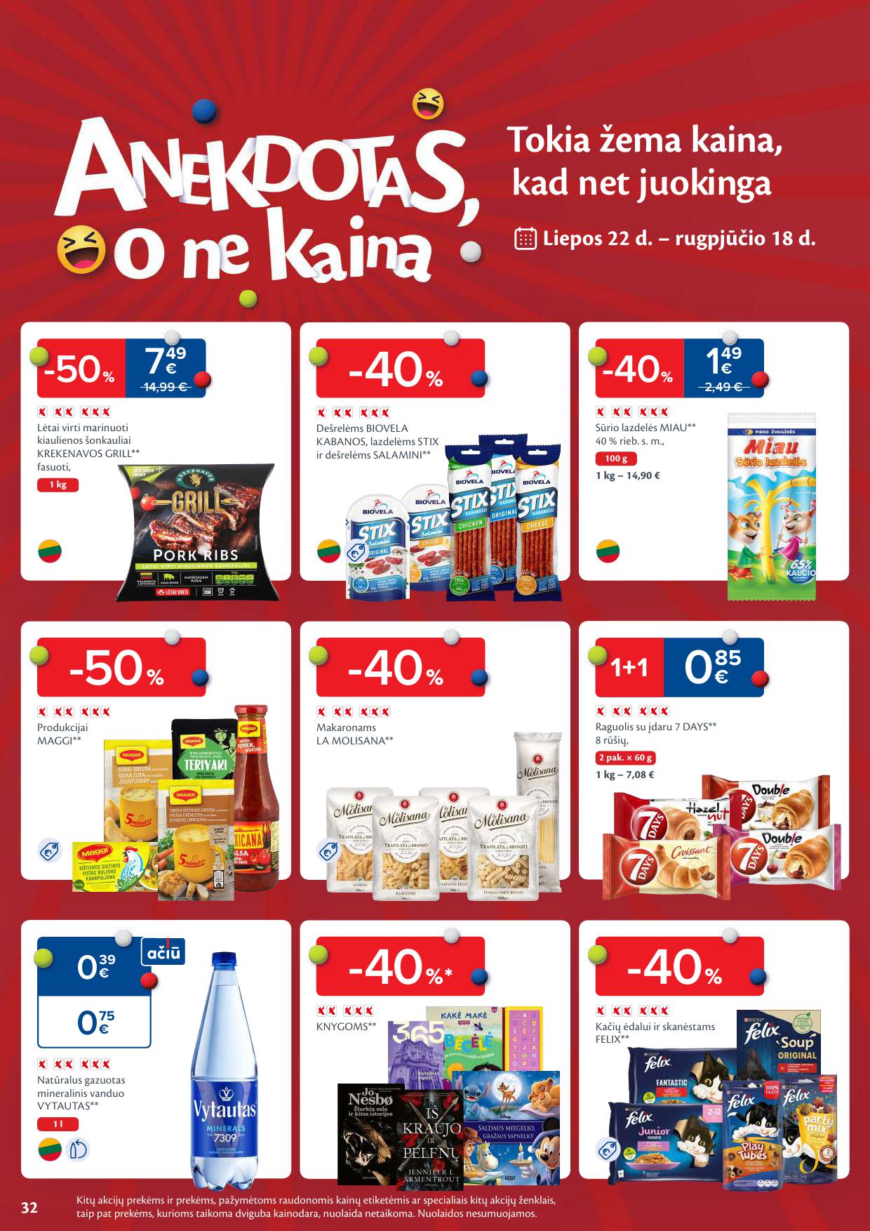 Naujausias MAXIMA kaininis katalogas 2025.08.12 - 2025.08.18