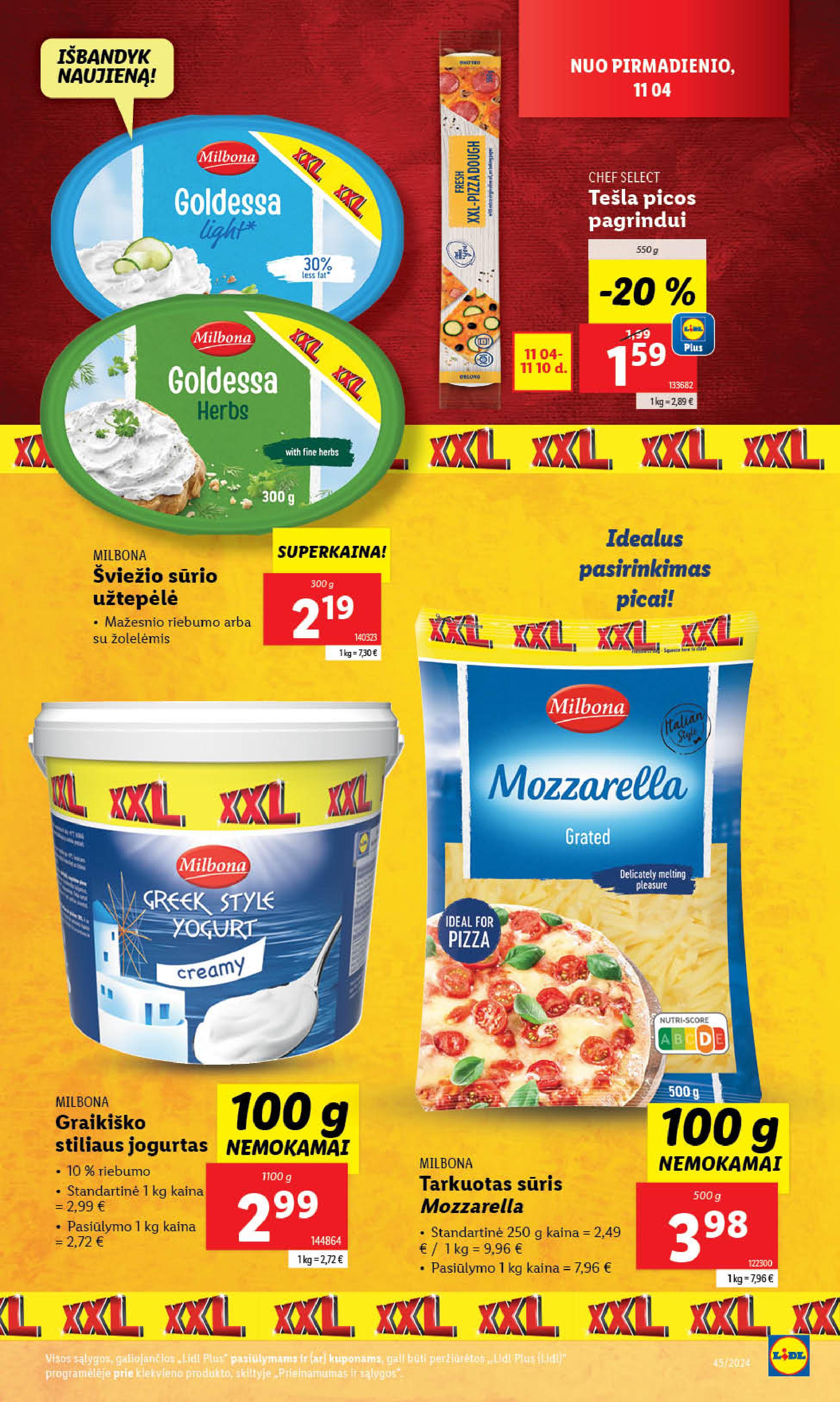 Naujausias LIDL kaininis katalogas 2024.11.04 - 2024.11.10