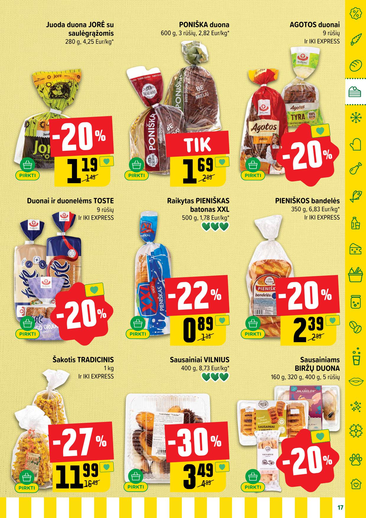 IKI SAVAITĖLĖ akcijų ir nuolaidų leidinys Nr.32 2025.08.04 - 2025.08.10