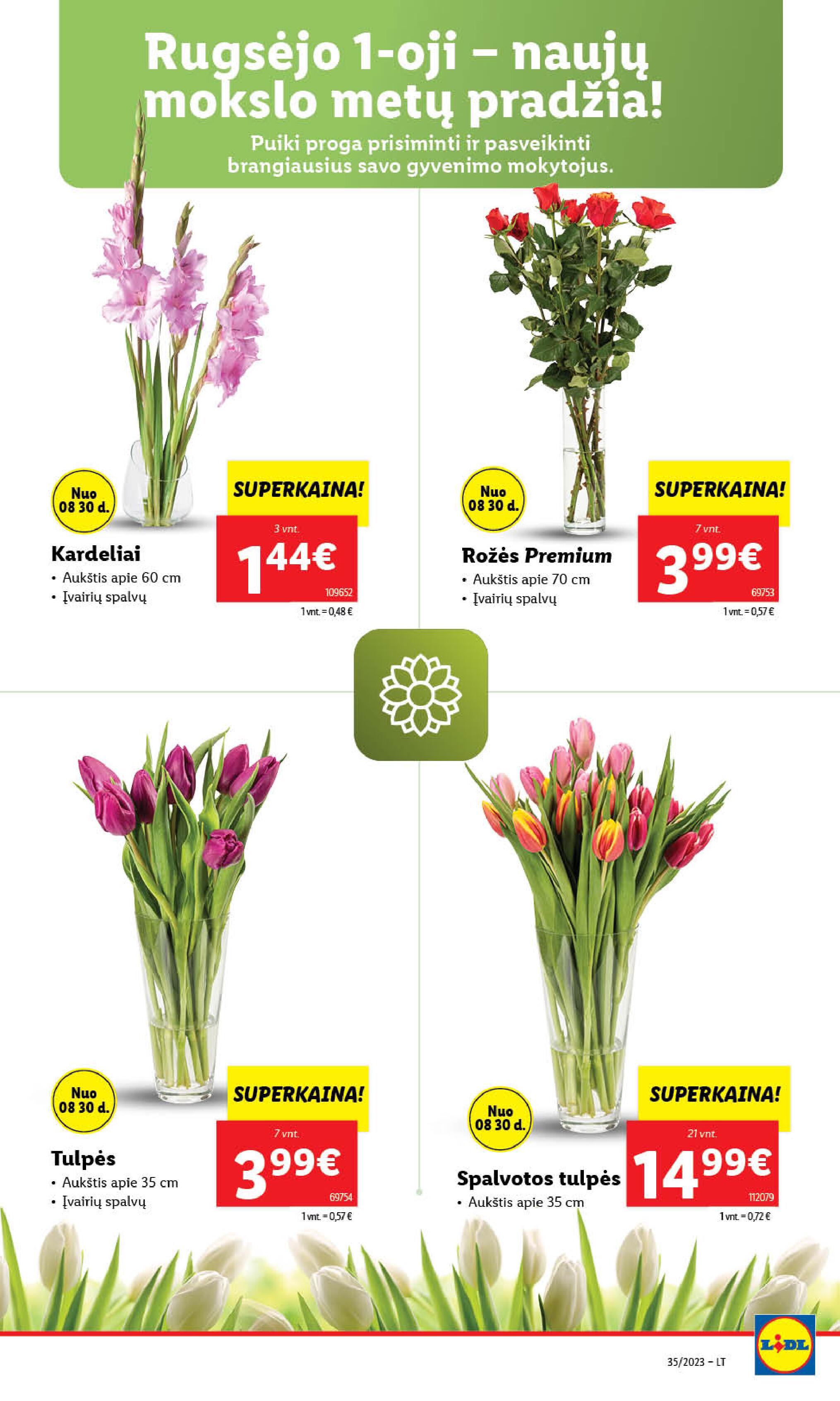 Naujausias LIDL kaininis katalogas 2023.08.28 - 2023.09.03