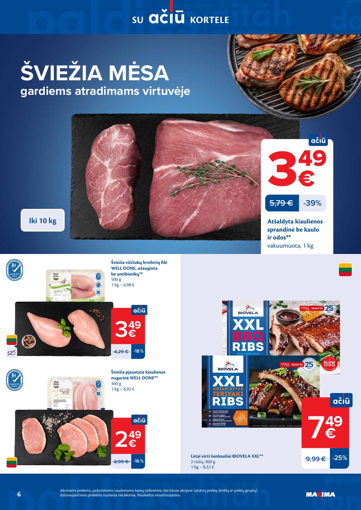 Naujausias MAXIMA kaininis katalogas 2026.03.17 - 2026.03.23