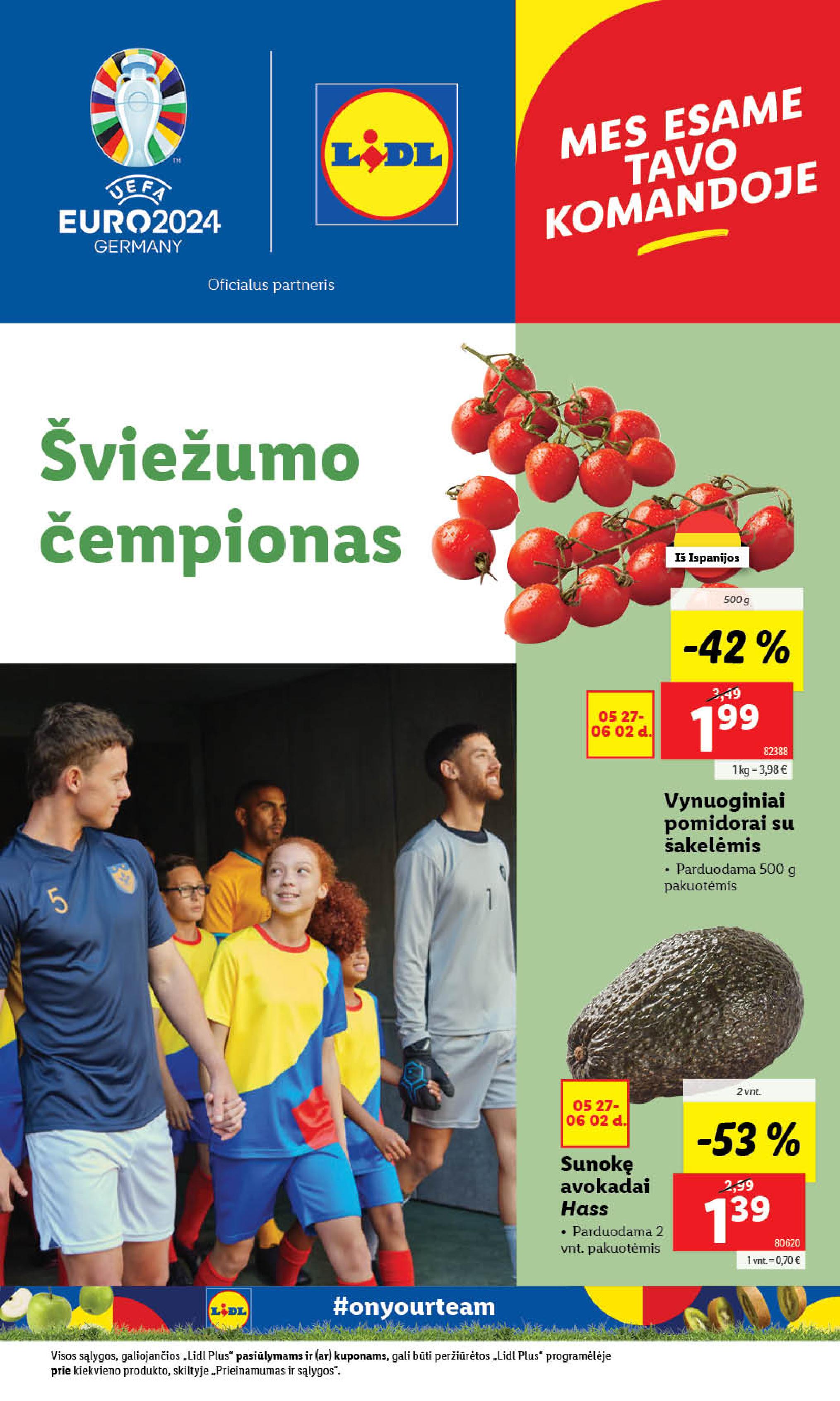 Naujausias LIDL kaininis katalogas 2024.05.27 - 2024.06.02